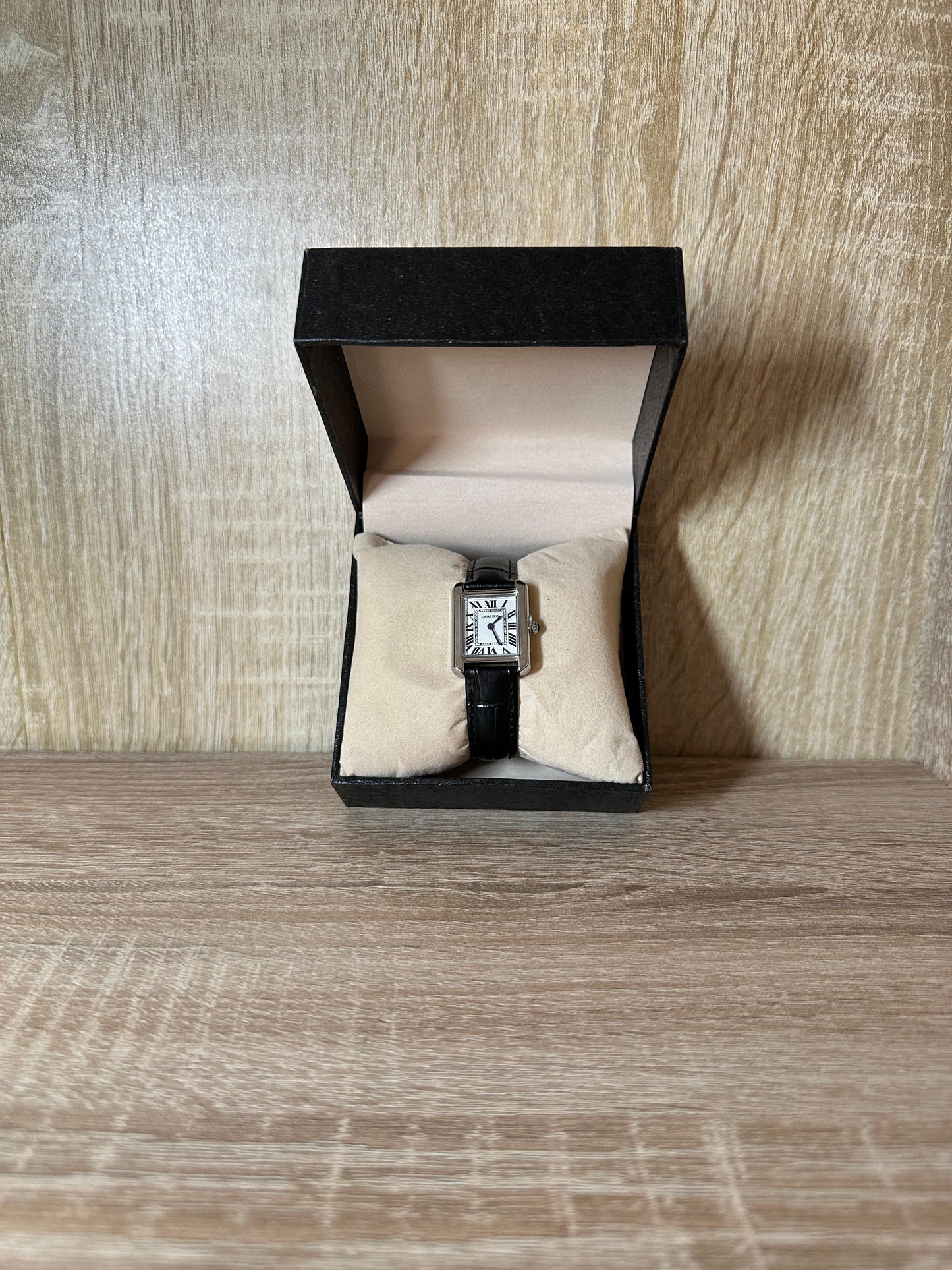 CARTIER CUIR NOIR CD UNISEX BOITE SIMPLE