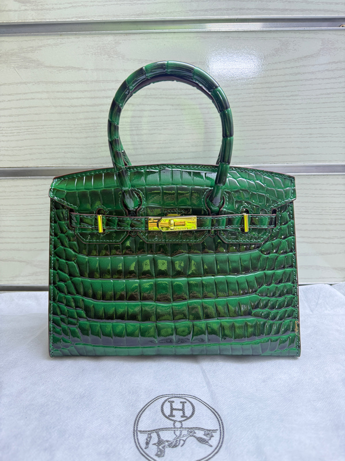 SAC HERMES FEMMES VERT 2027