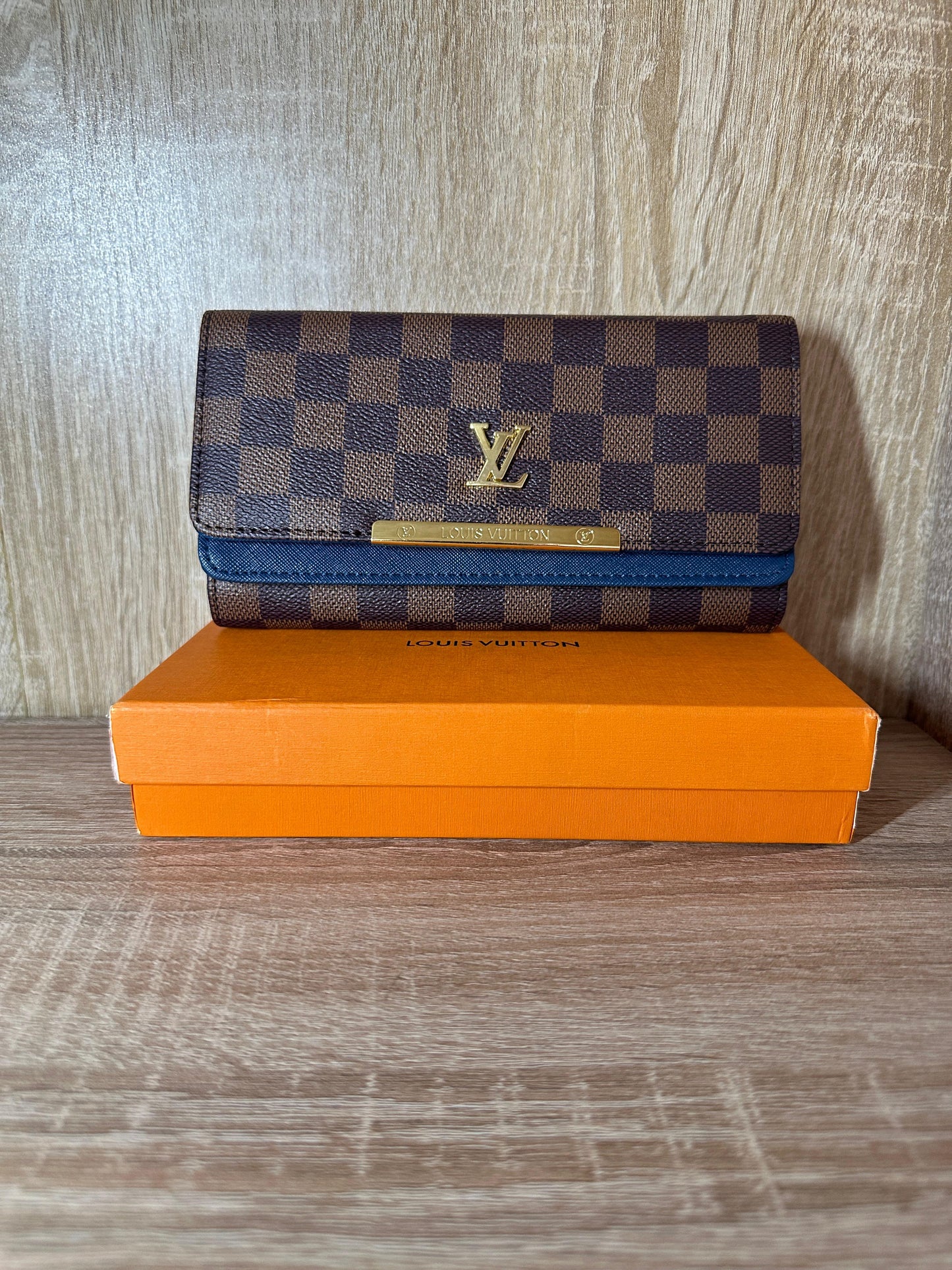 PORTEFEUILLE LV MARRON FEMMES 3