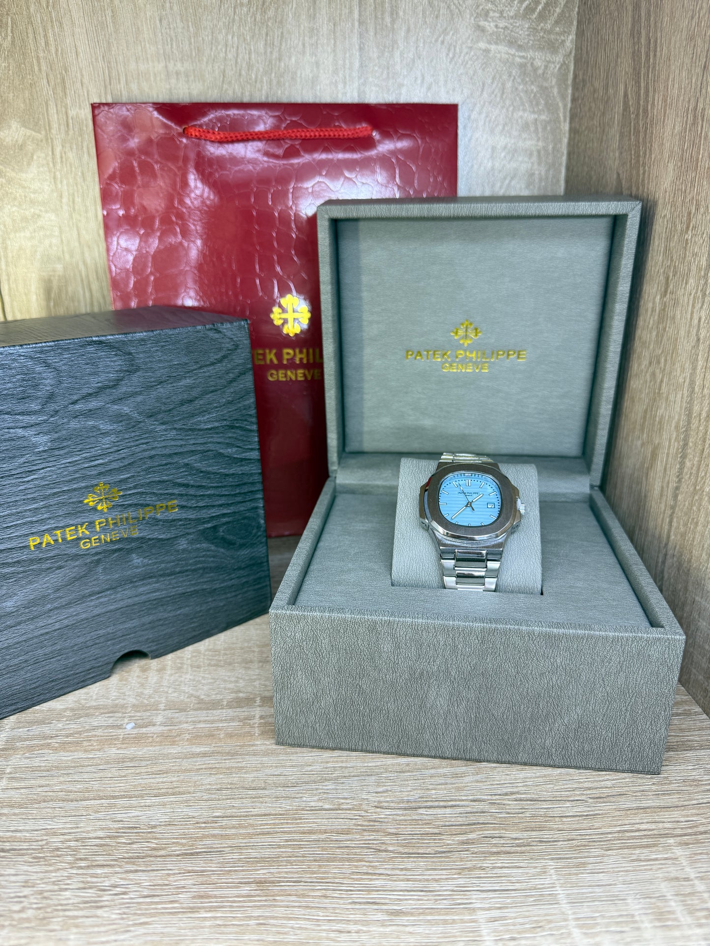 PATEK PHILIPPE BLEU CIEL HOMMES COFFRET