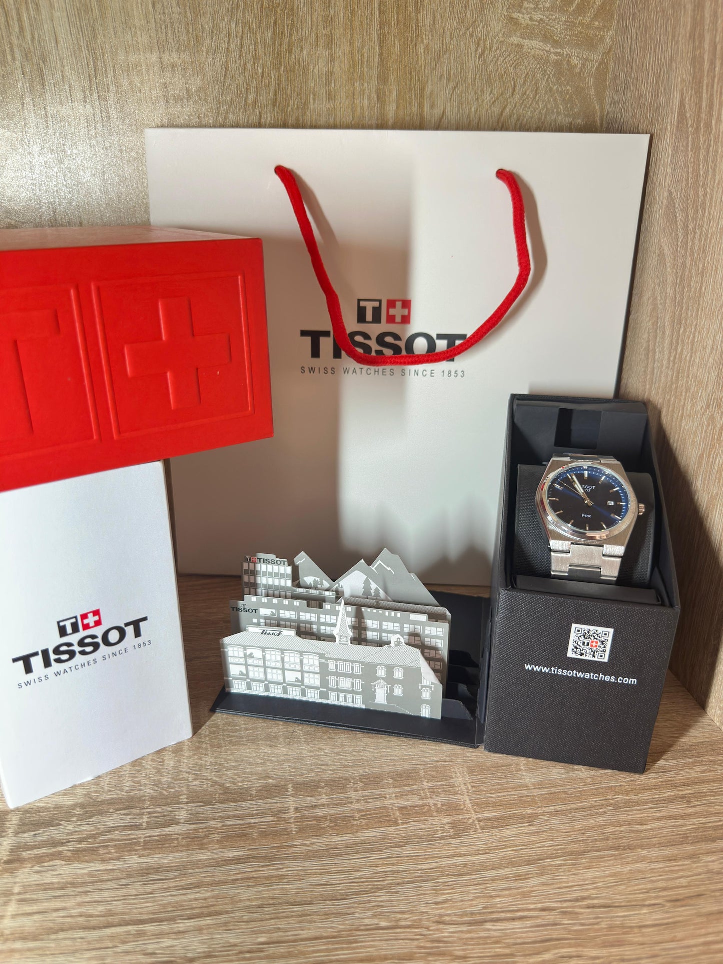 TISSOT ACIER COFFRET