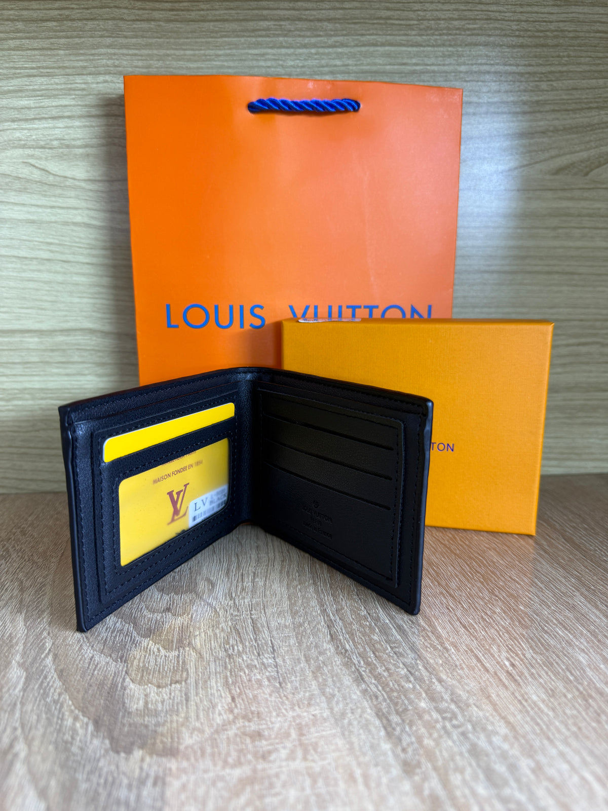 PORTE MONNAIE HOMMES LV 6 AVEC SACHET