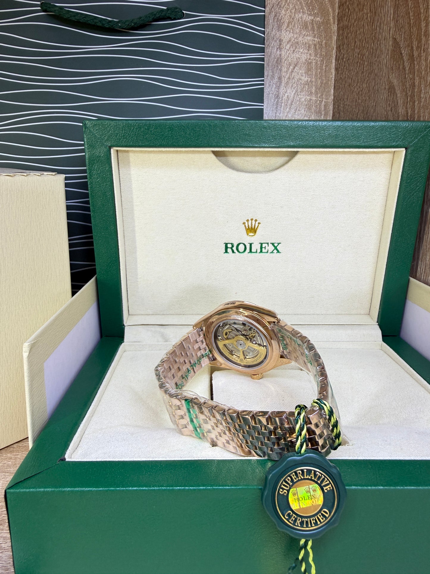 ROLEX MASTER QUALITÉ HOMMES 26 MOUVEMENT AUTOMATIQUE SUISS
