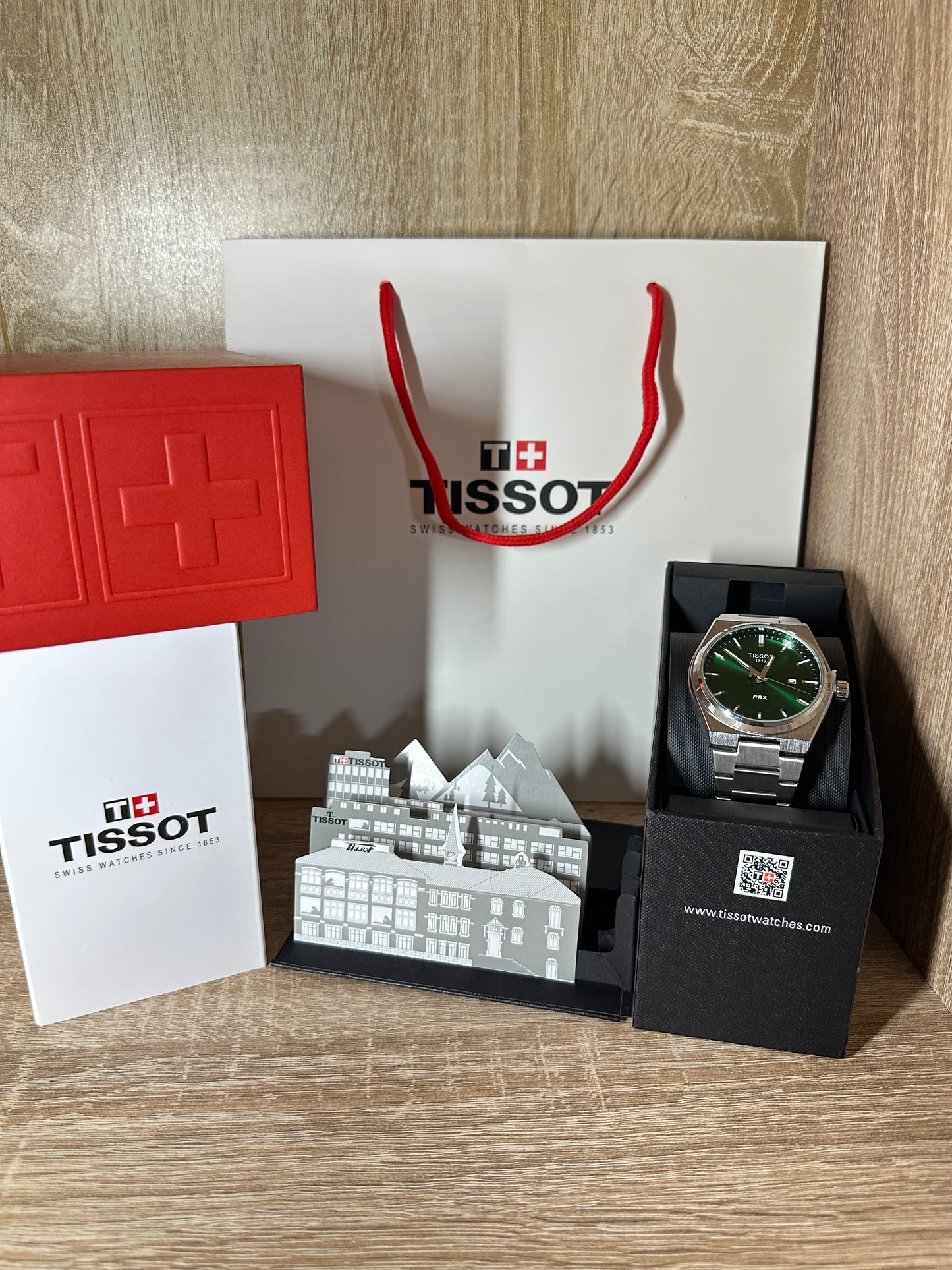 TISSOT ACIER COFFRET