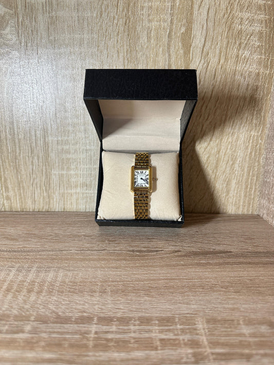 CARTIER RECTANGULAIRE CHIFFRE ROMAIN BOITE SIMPLE