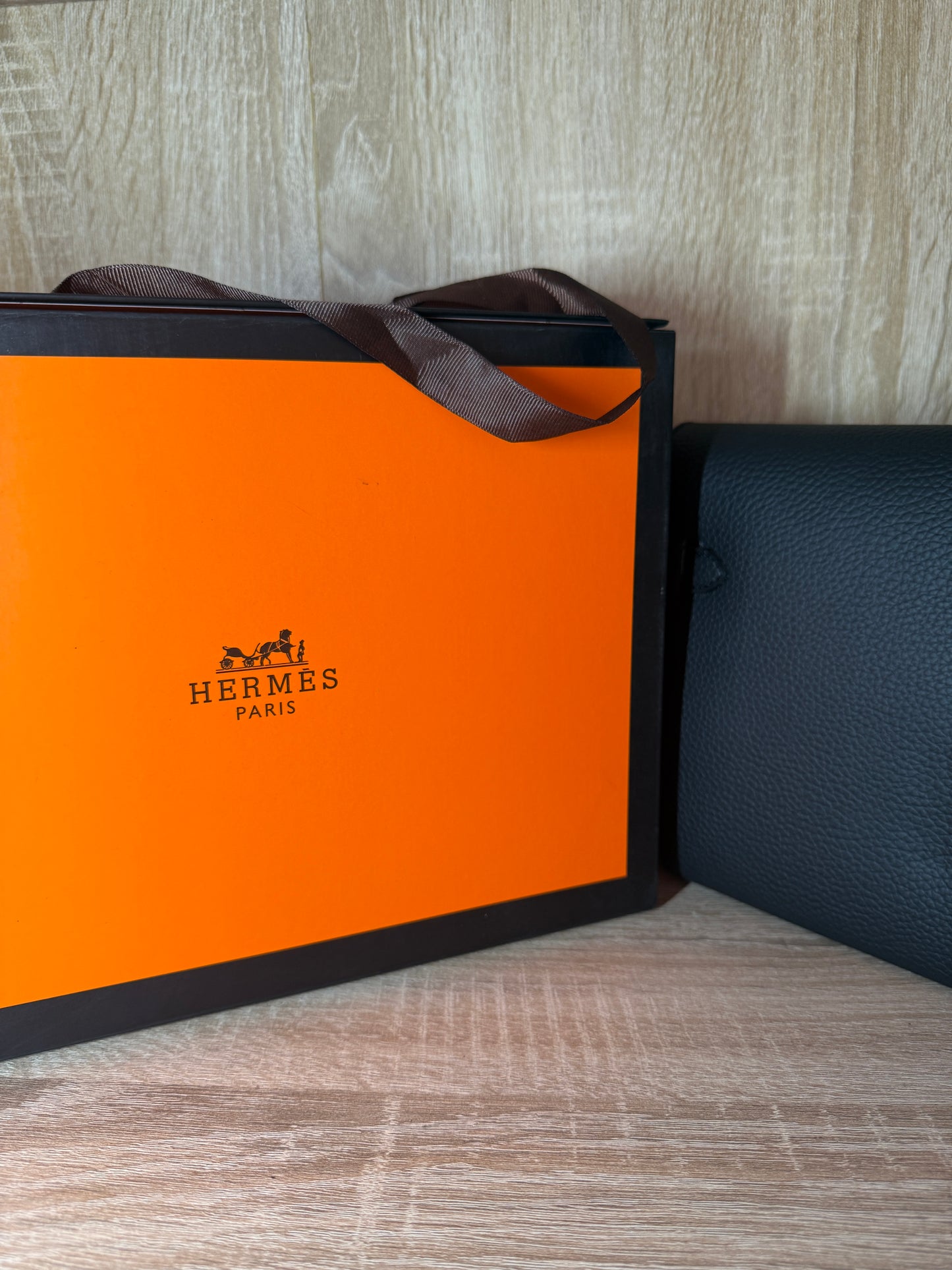 SAC HERMES HOMMES NOIR AVEC PACKAGING