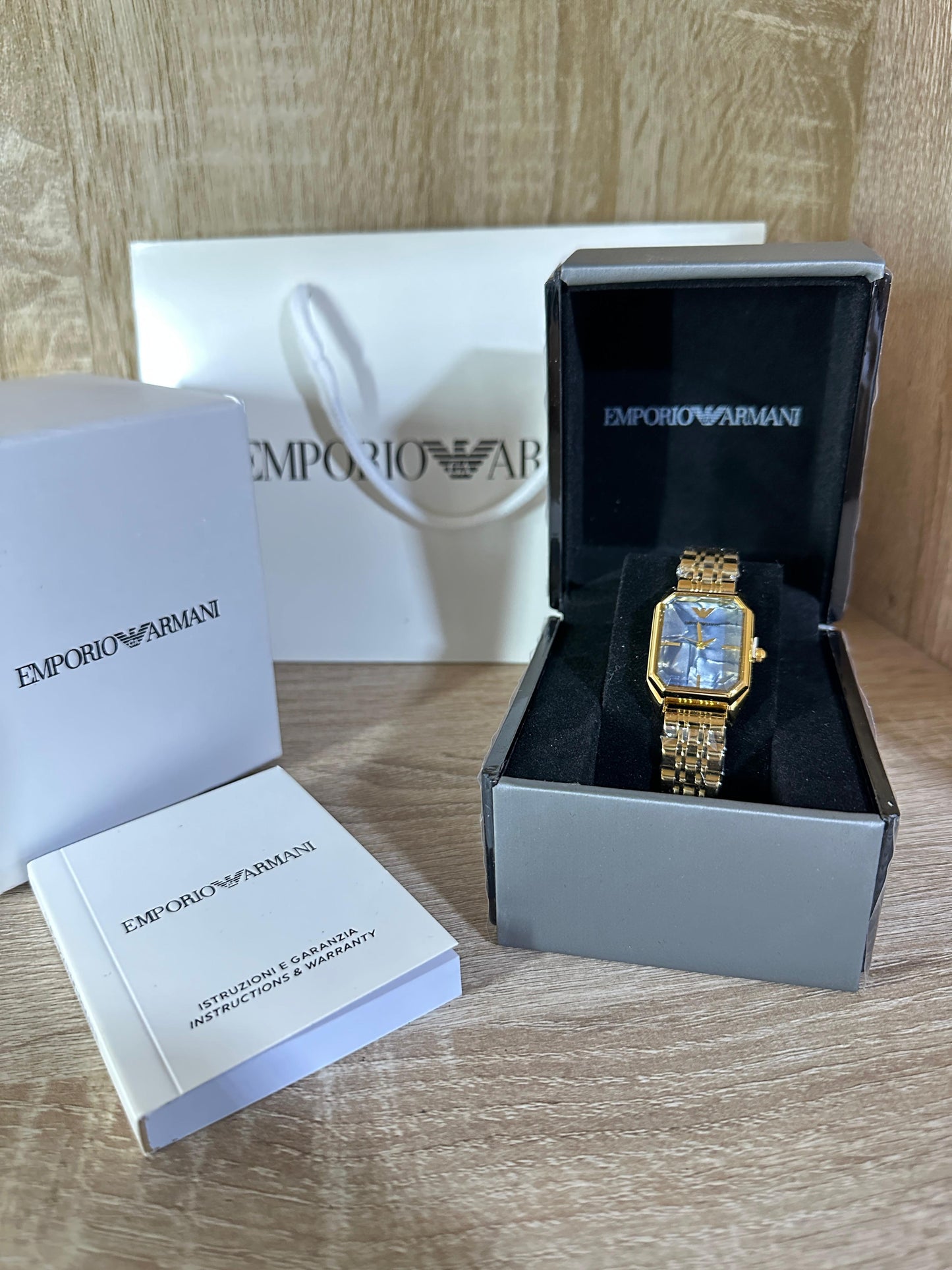 EMPORIO ARMANI FEMMES RECTANGULAIRE FULL PACK