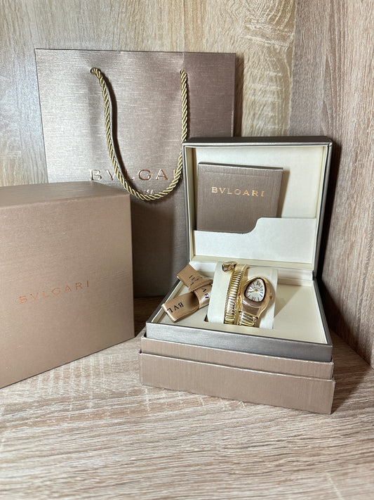 BVLGARI SERPENTI DOUBLE BRACELET COFFRET