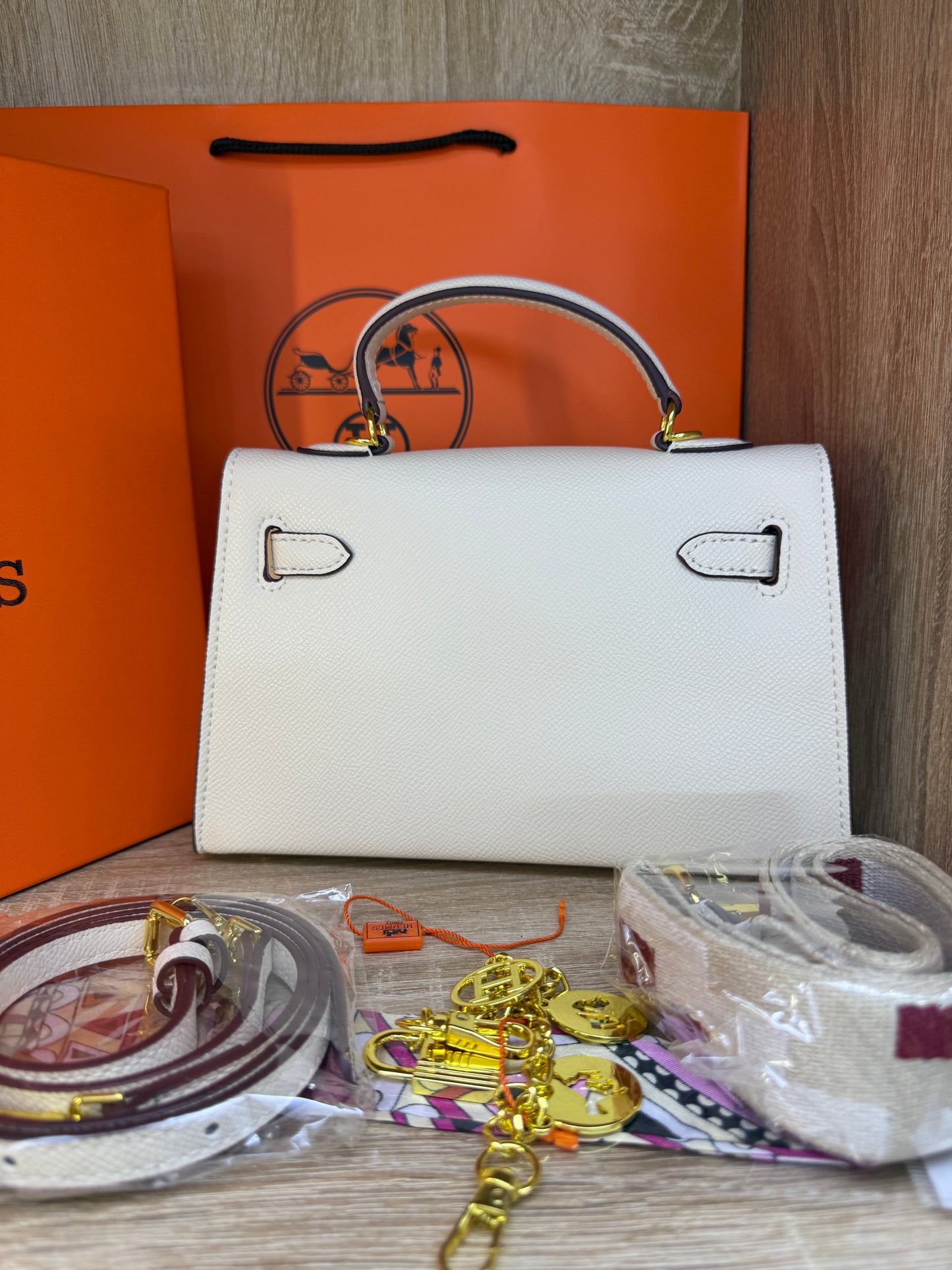 SAC HERMES FEMMES BEIGE AVEC BOITE