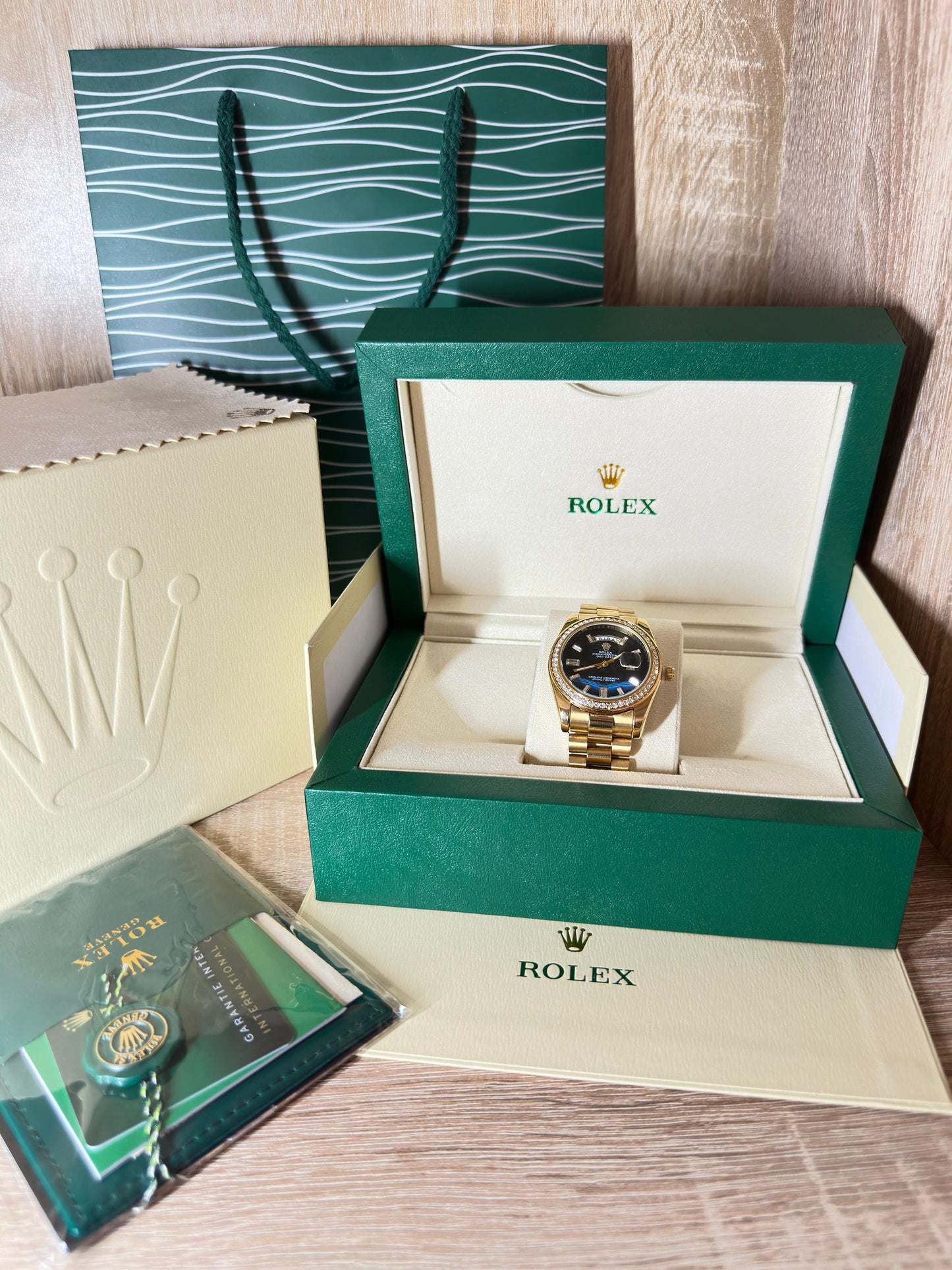 ROLEX DIAMONDS HOMMES 2025 COFFRET