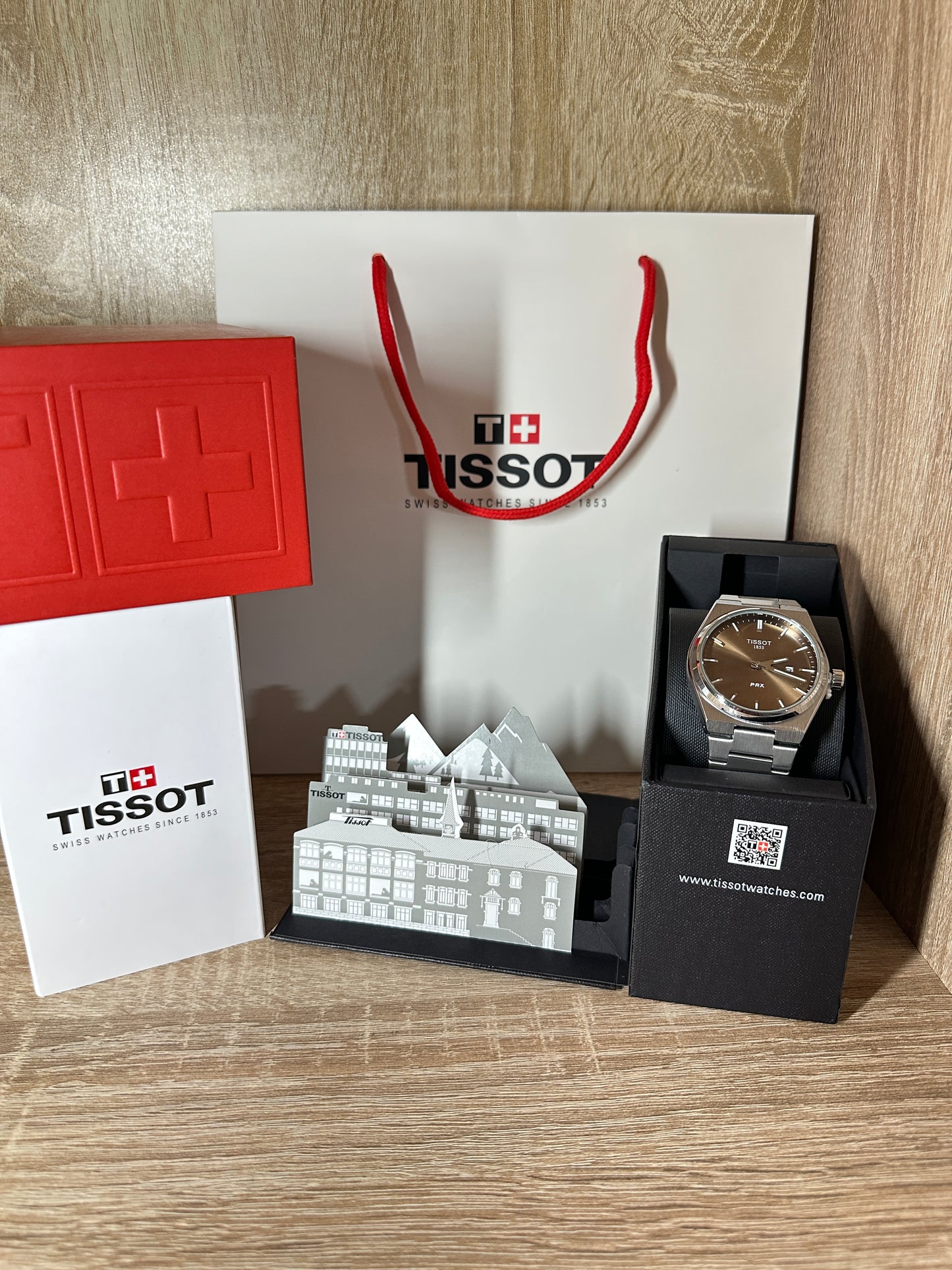 TISSOT ACIER COFFRET