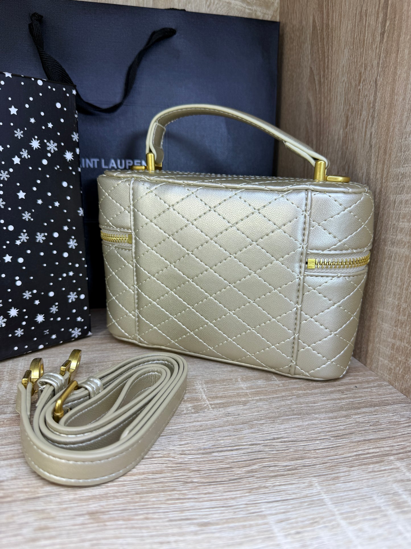SAC YSL GOLD MASTER QUALITE