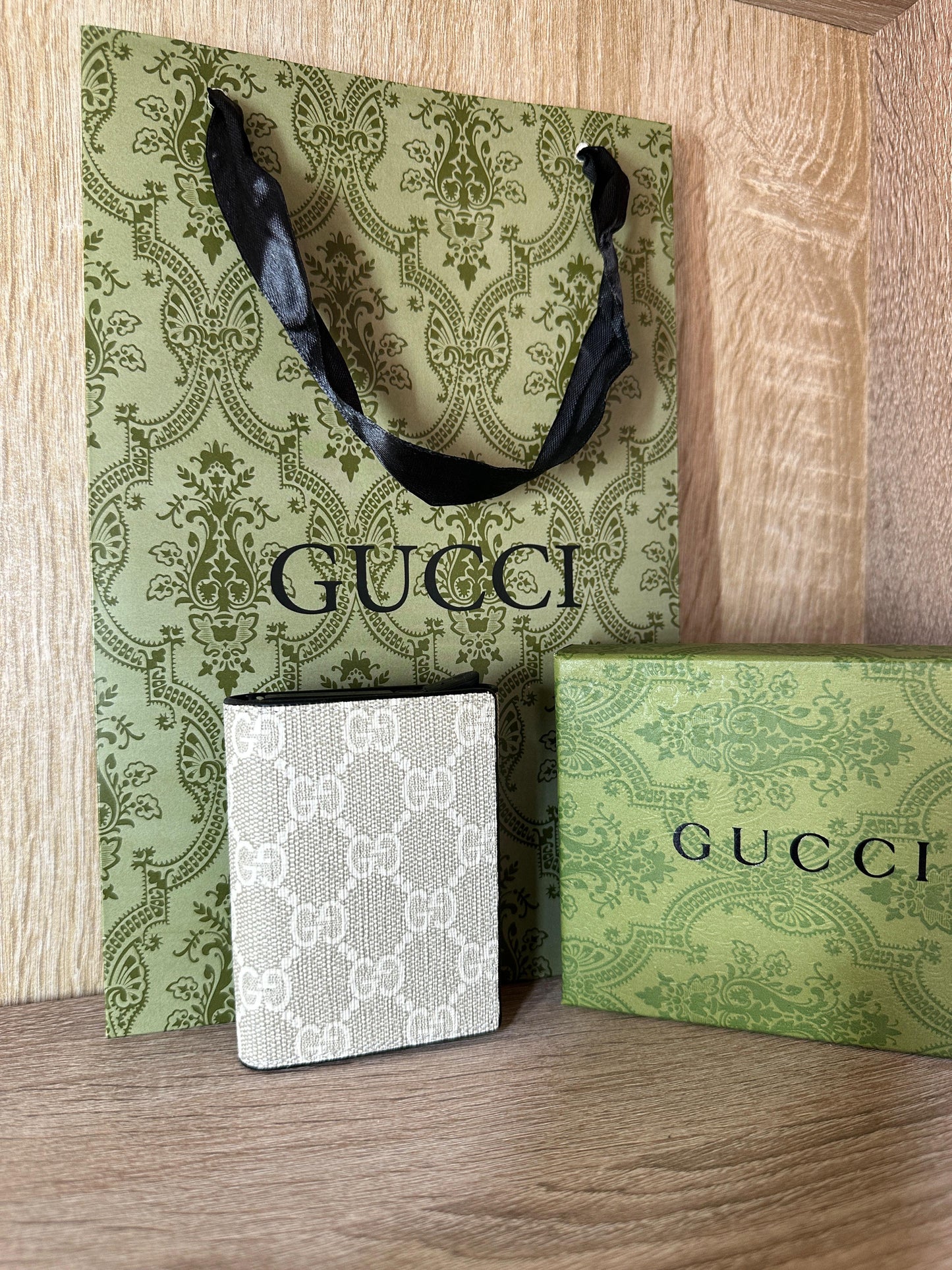 PORTE CARTE GUCCI BLANC FEMMES