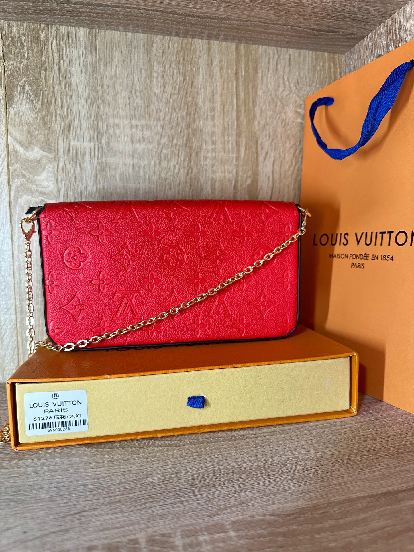POCHETTE SAC LV ROUGE 3PCS