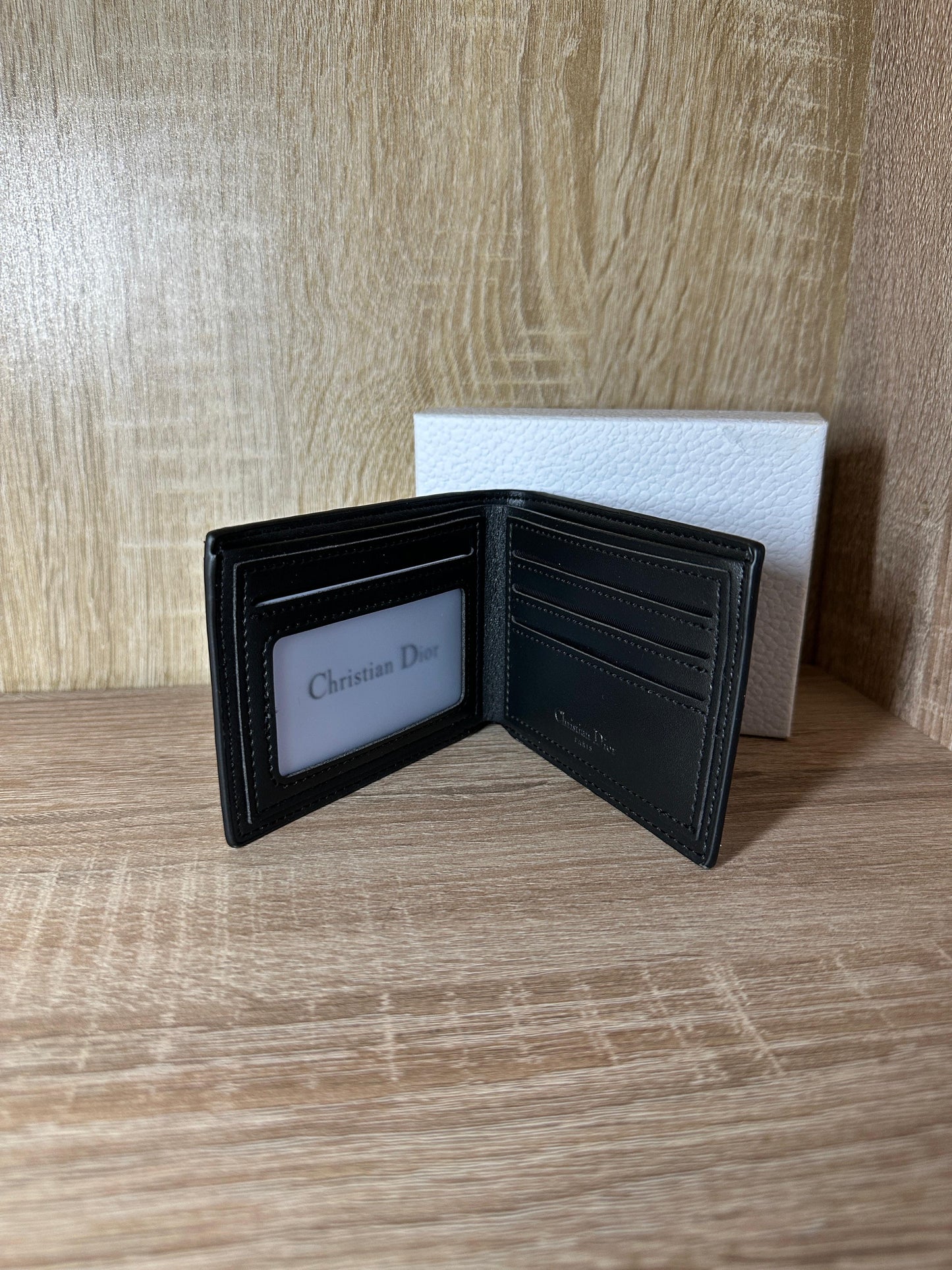 PORTE MONNAIE DIOR NOIR FEMMES
