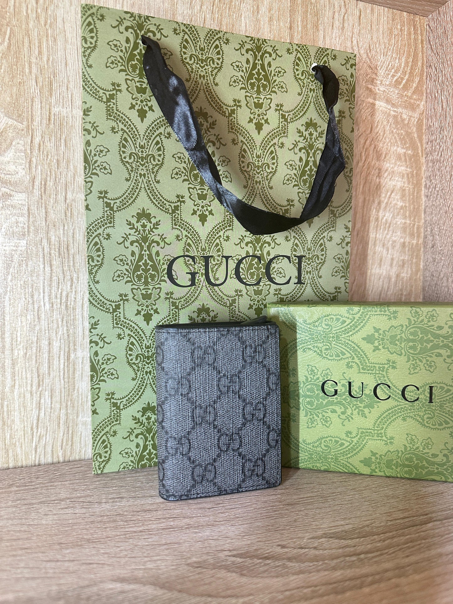 PORTE CARTE GUCCI NOIR FEMMES