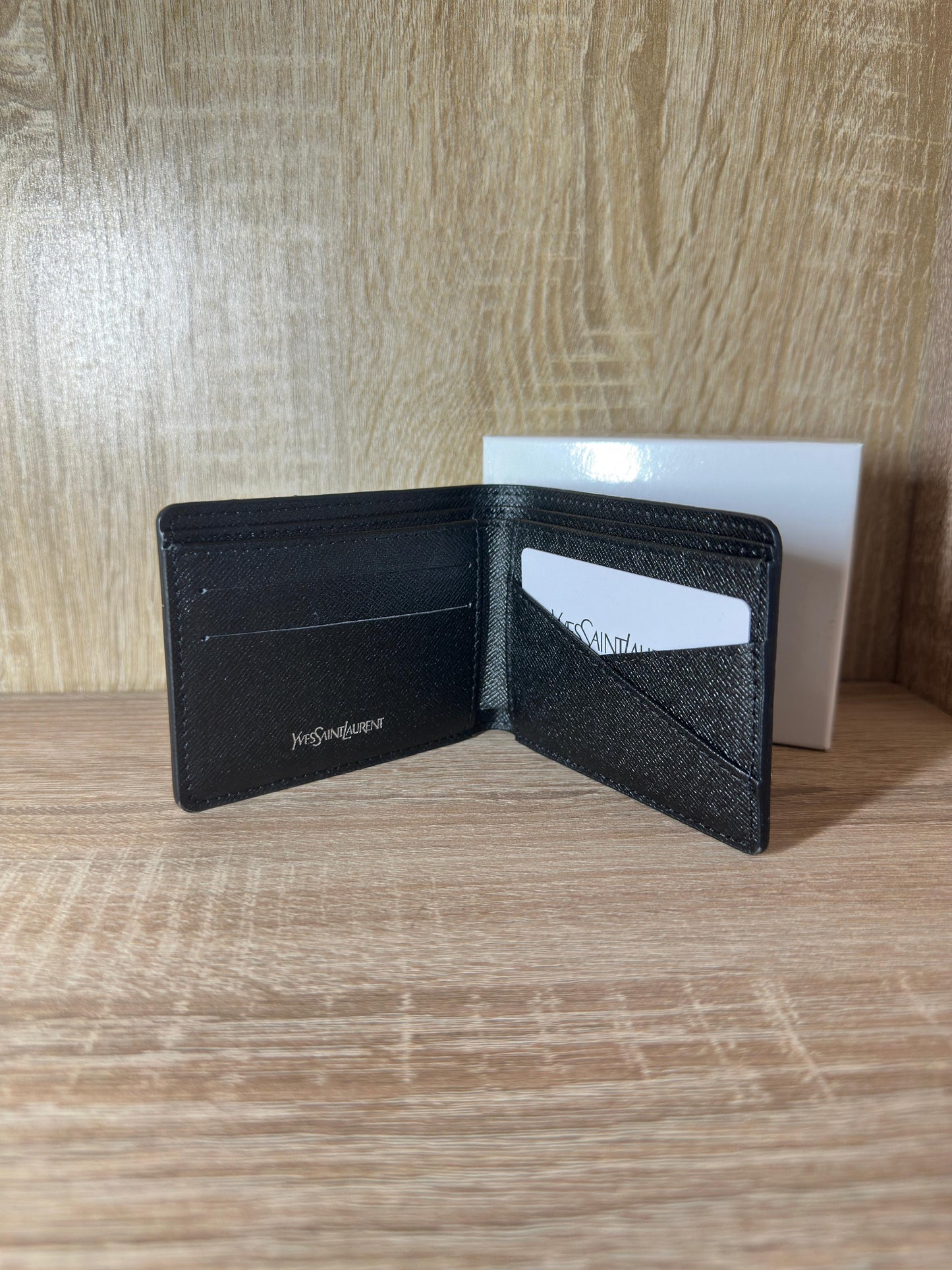 PORTE MONNAIE YSL NOIR HOMMES