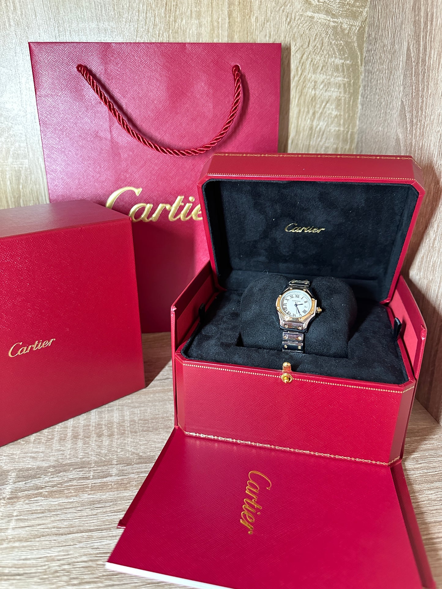 CARTIER SANTOS RONDE FEMMES COFFRET