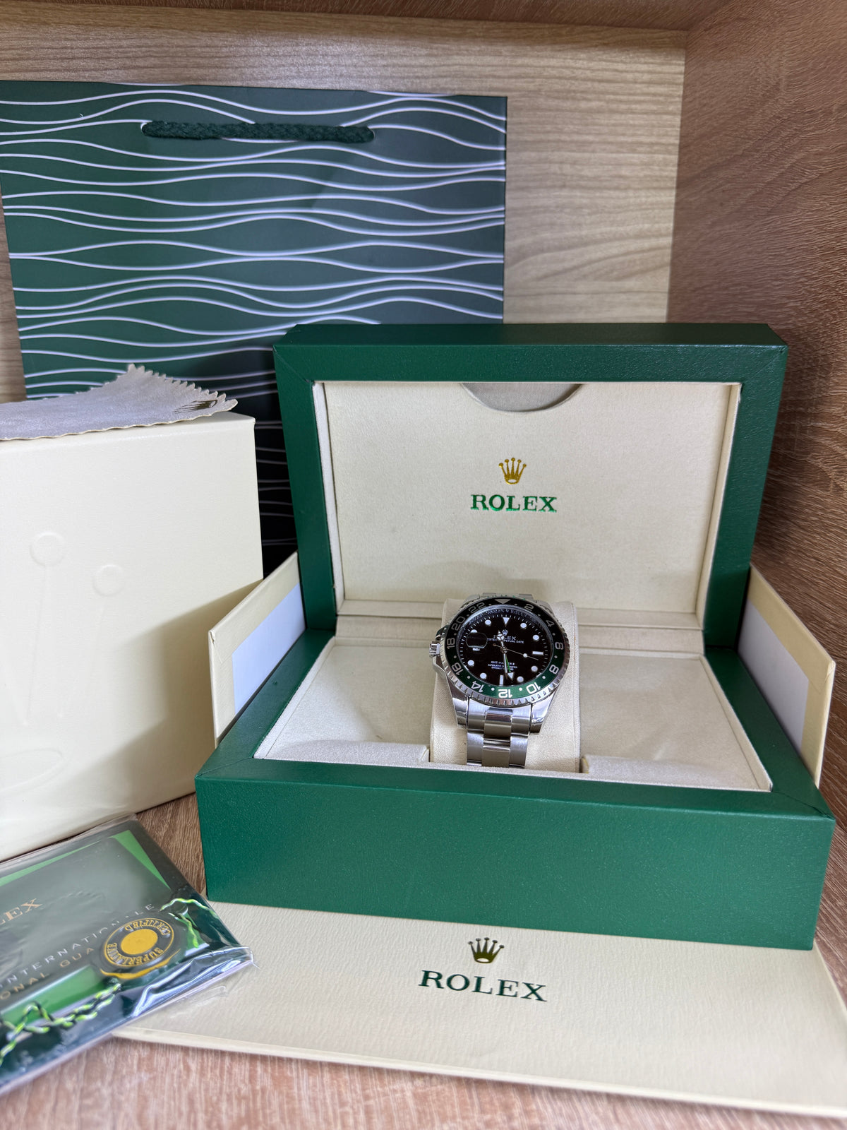 ROLEX SPRITE VERT AVEC COFFRET