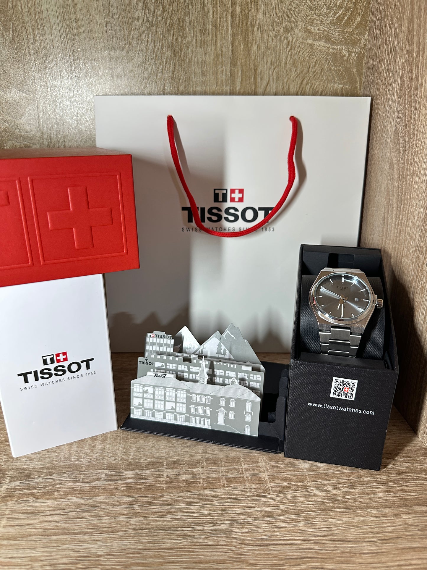 TISSOT ACIER COFFRET