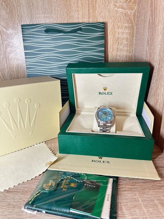 ROLEX DAYDATE BLEU CIEL MASTER QUALITÉ