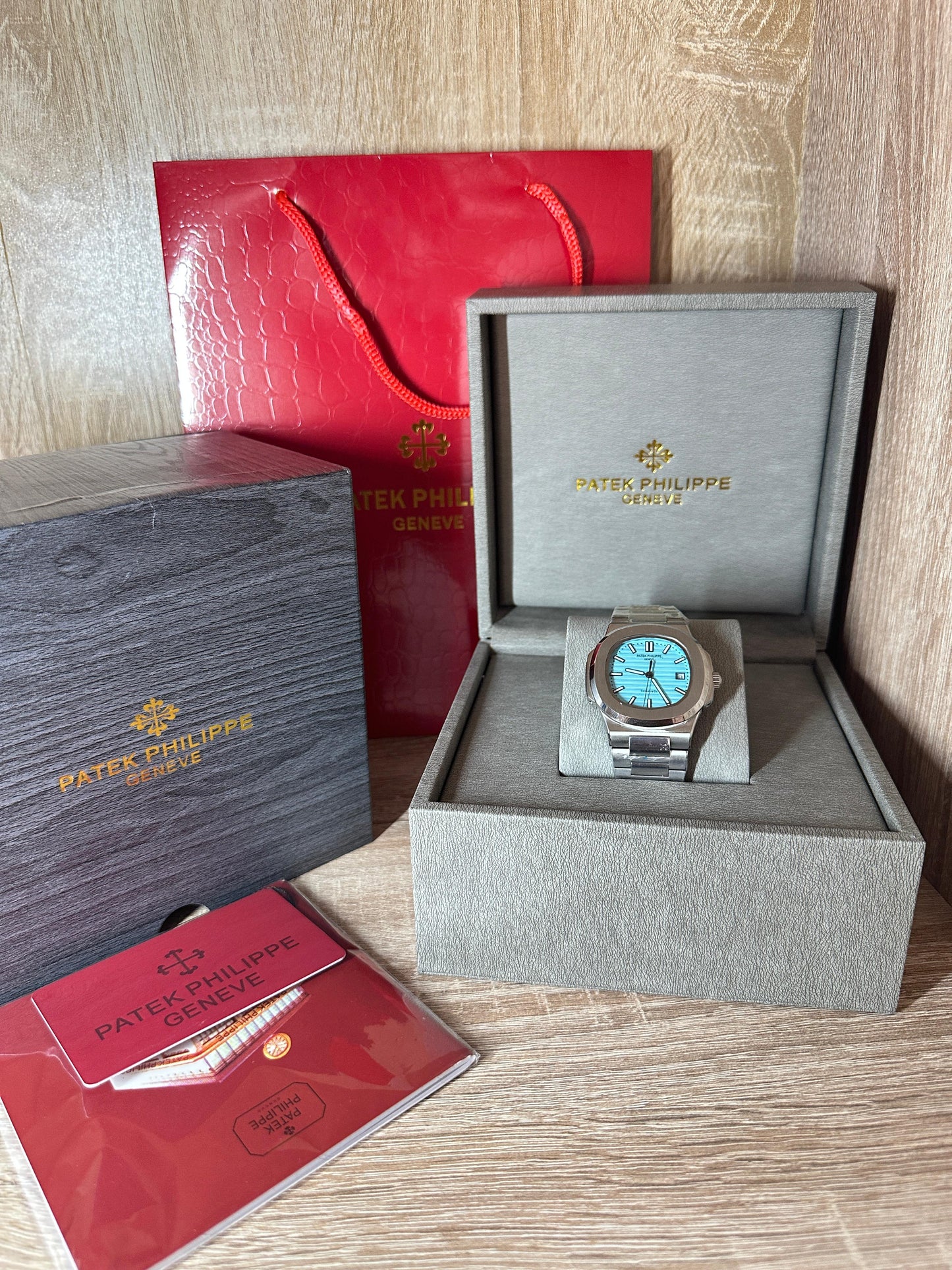 PATEK PHILIPPE MASTER QUALITÉ TABLEAU BLEU CIEL
