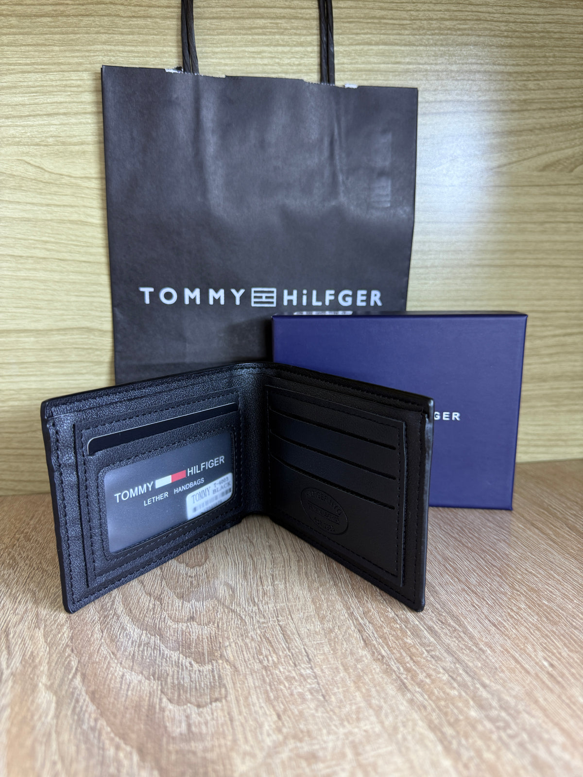 PORTE MONNAIE HOMMES TOMMY 7 AVEC SACHET