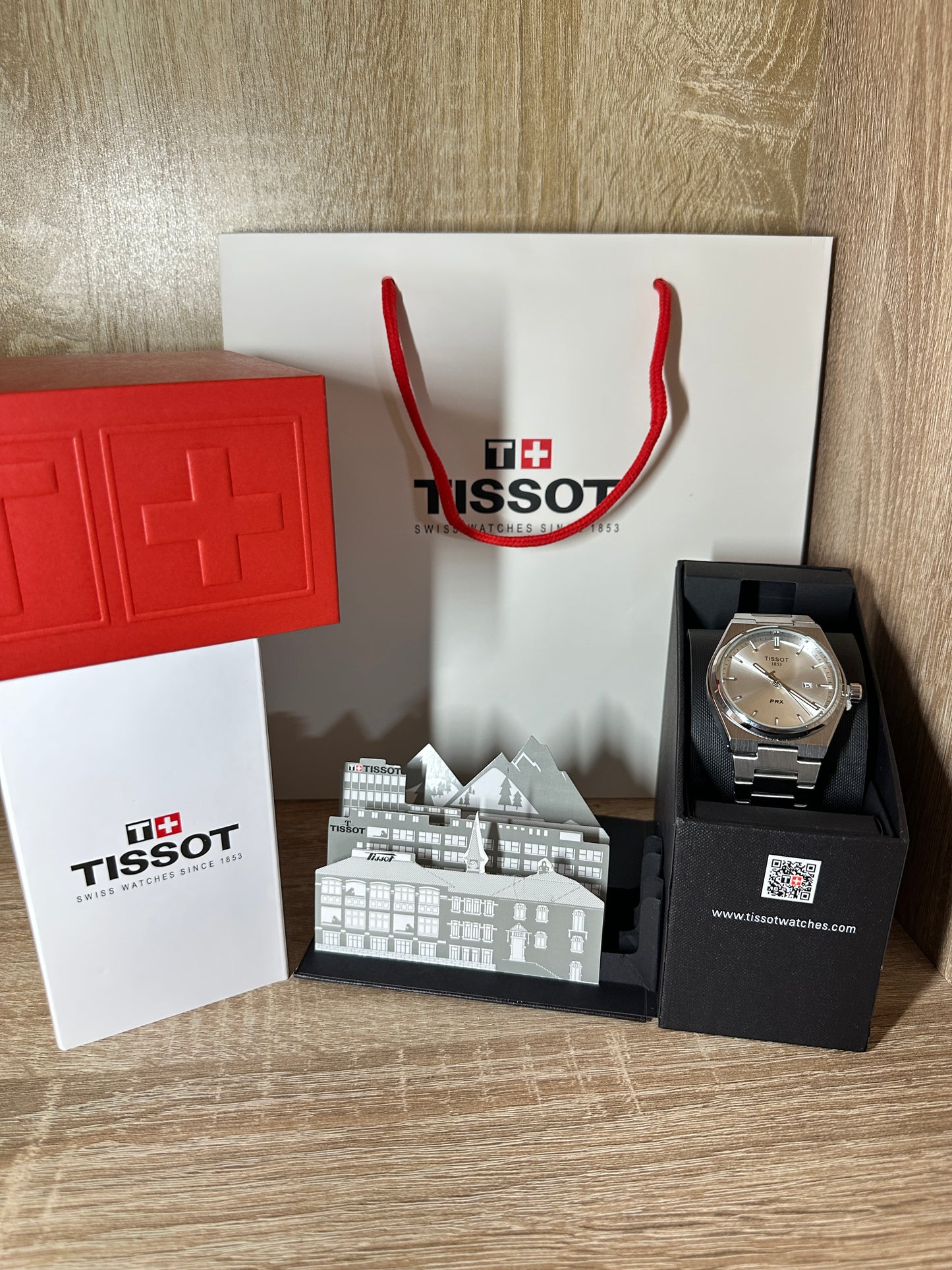 TISSOT ACIER COFFRET
