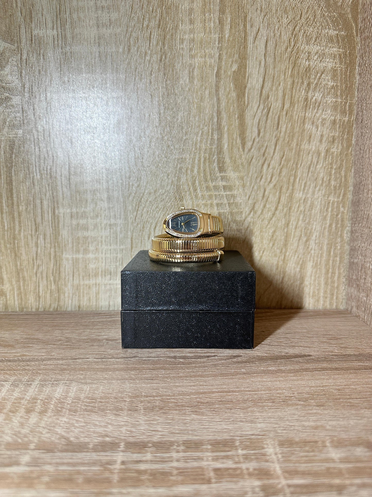 BVLGARI SERPENTI DOUBLE BRACELET DIAMONDS BOITE SIMPLE