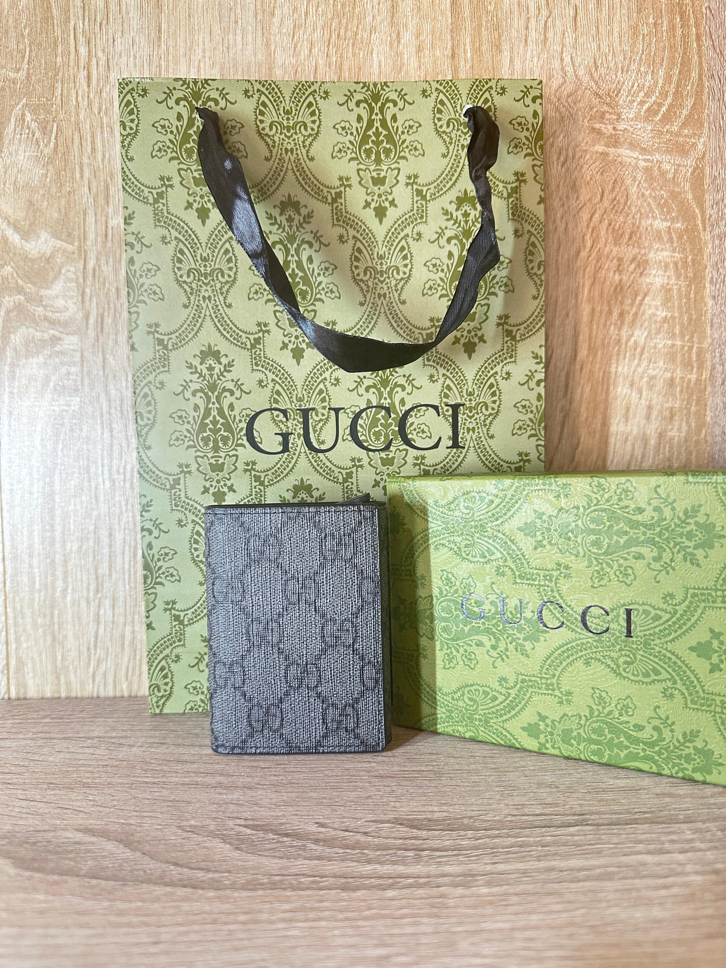 PORTE CARTE GUCCI NOIR FEMMES