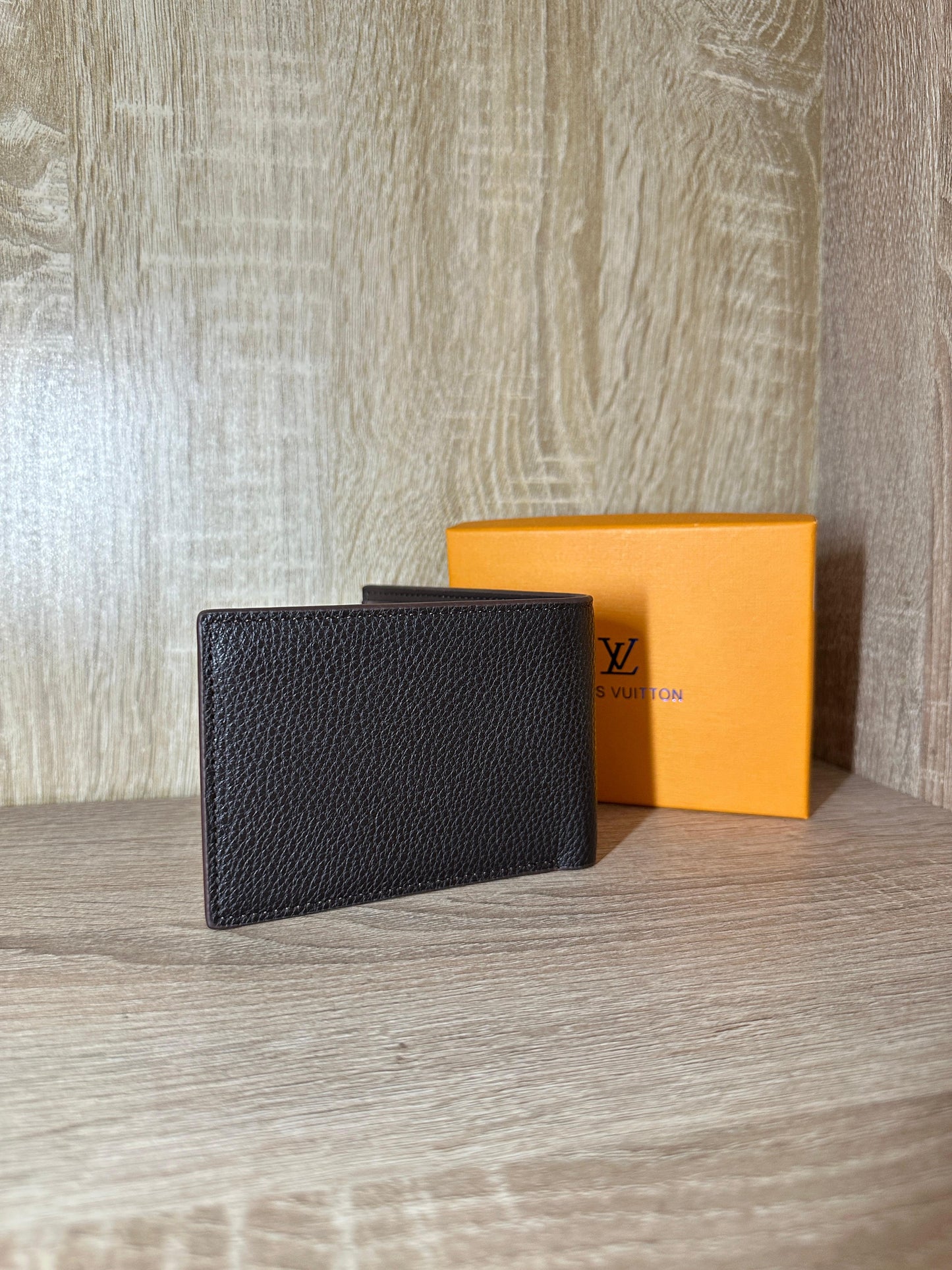 PORTE MONNAIE LV MARRON FONCÉ HOMMES