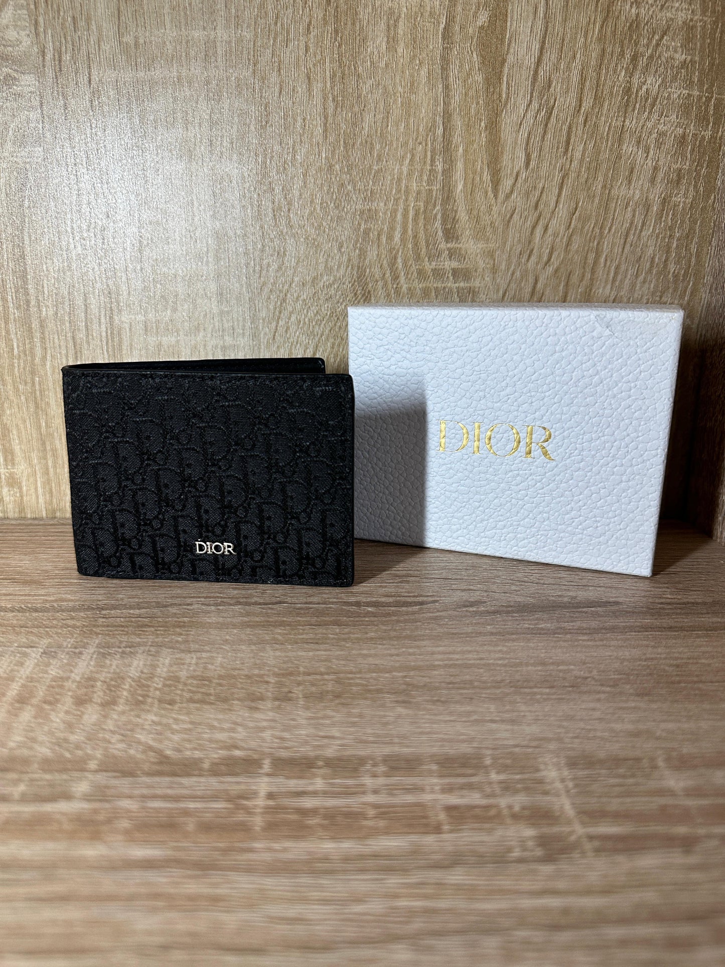 PORTE MONNAIE DIOR NOIR FEMMES