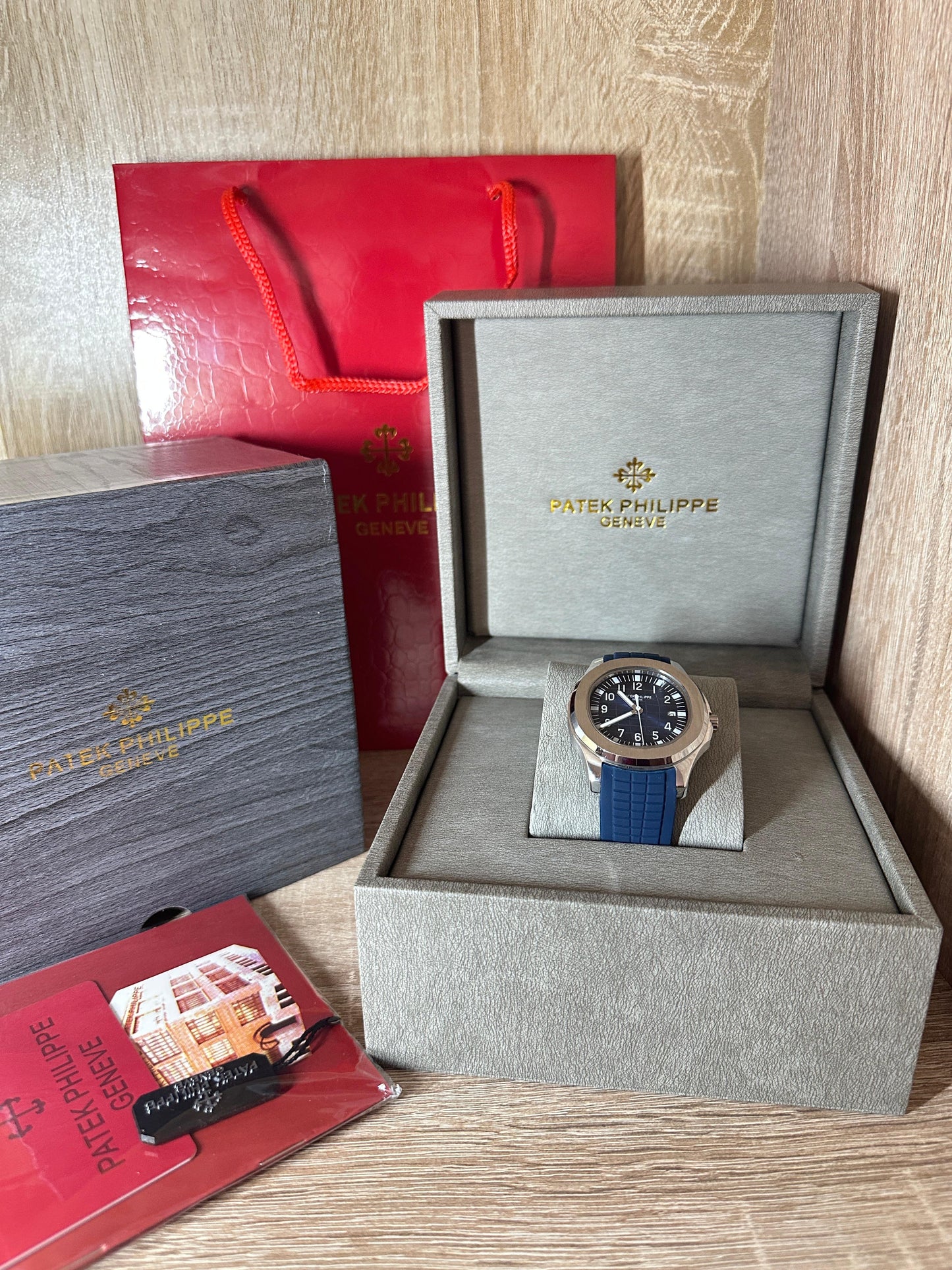 PATEK SILICONE MASTER QUALITÉ BLEU