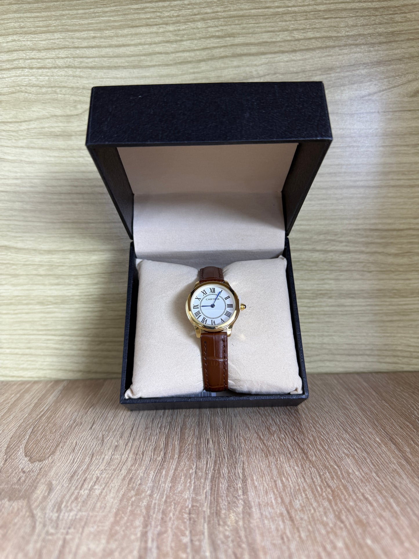 CARTIER FEMMES CUIR OLD MONEY BOITE SIMPLE