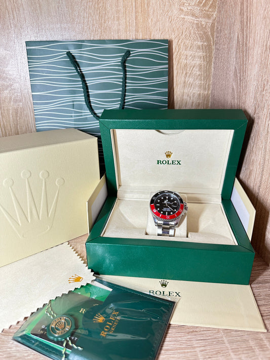 ROLEX SPRITE NOIR/ROUGE COFFRET