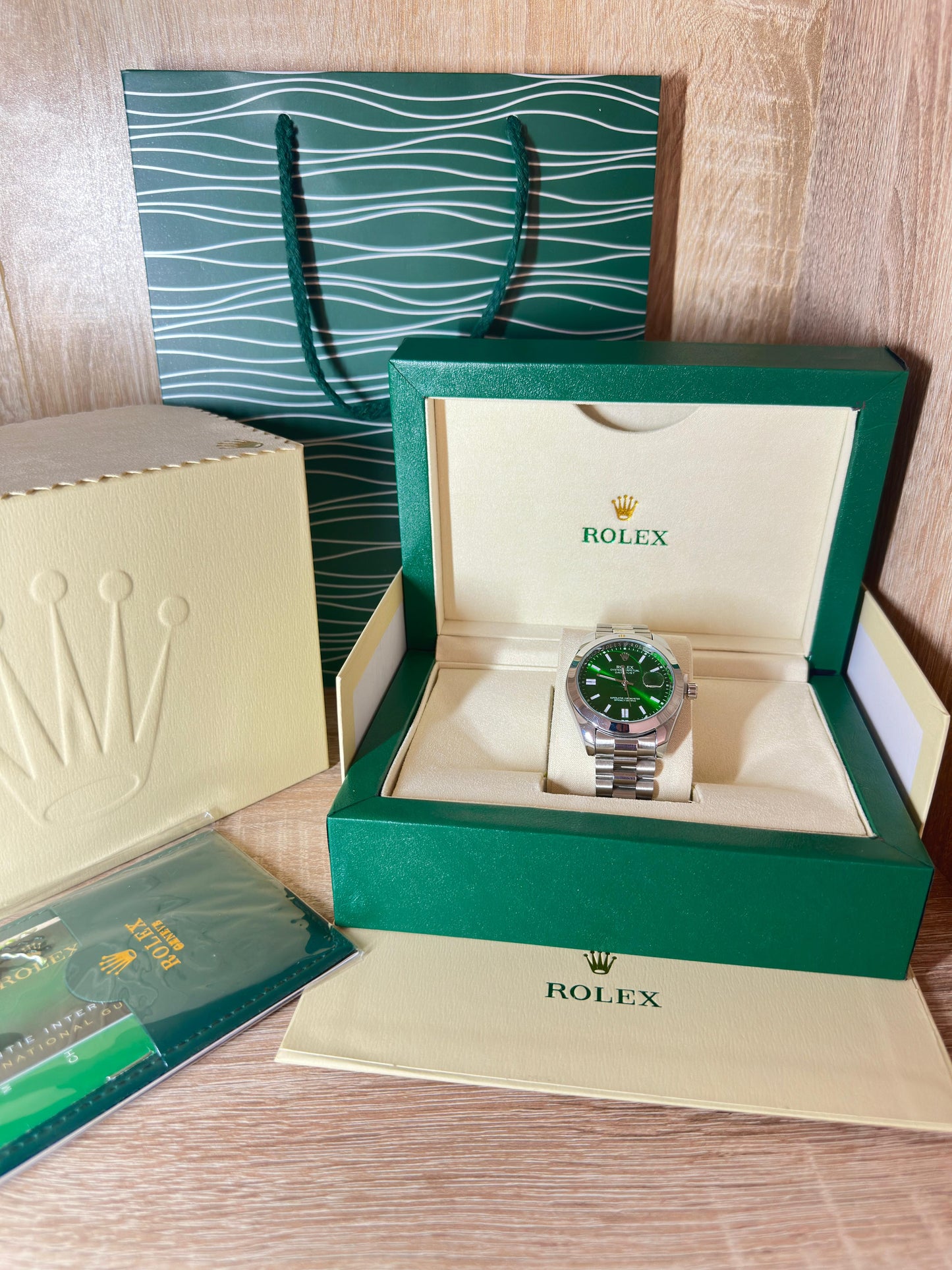 ROLEX DATEJUST COFFRET