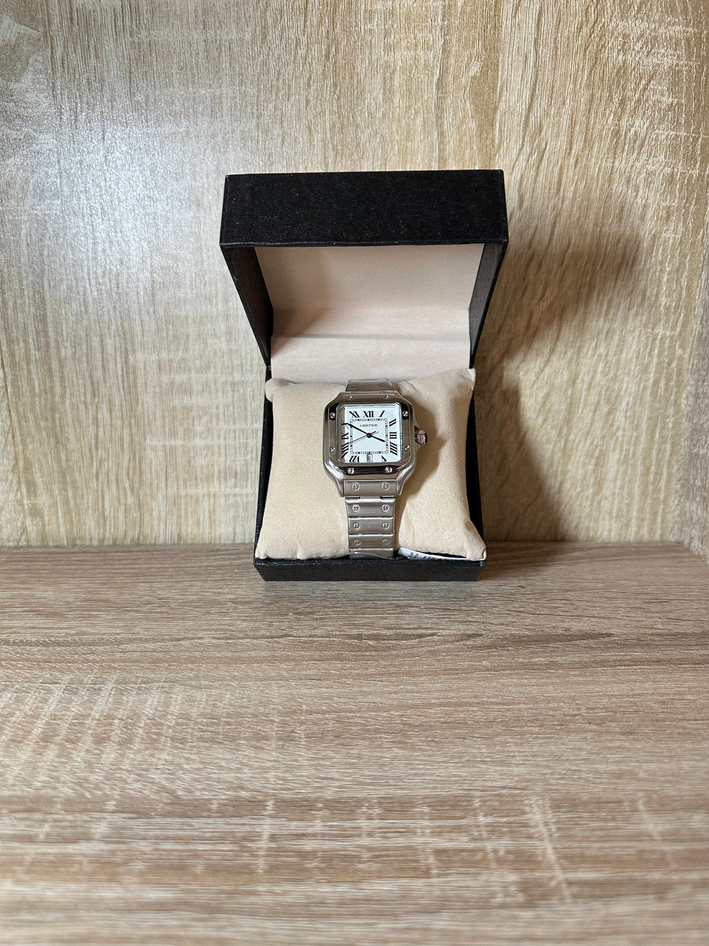 CARTIER SANTOS HOMMES BOITE SIMPLE