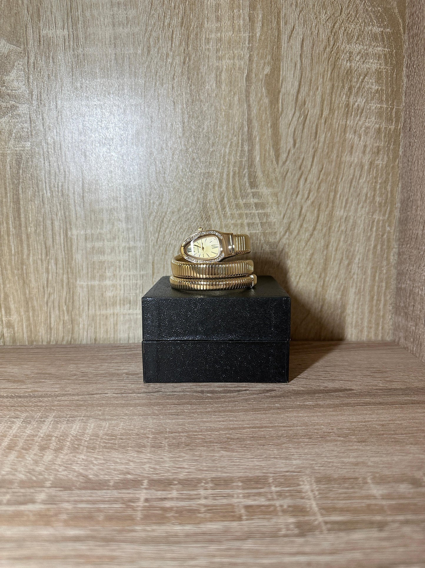 BVLGARI SERPENTI DOUBLE BRACELET DIAMONDS BOITE SIMPLE