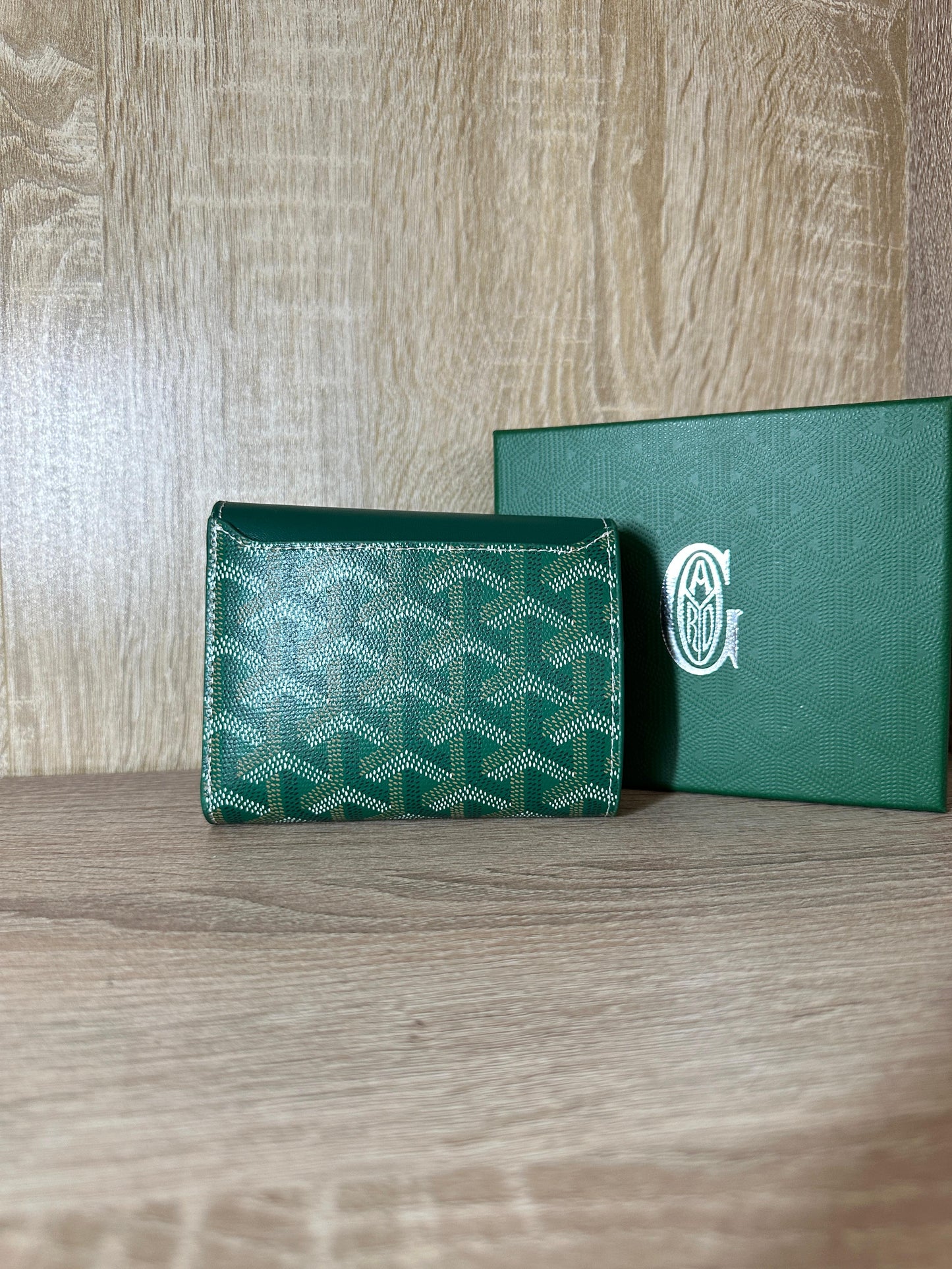 PORTE MONNAIE GOYARD FEMMES VERT