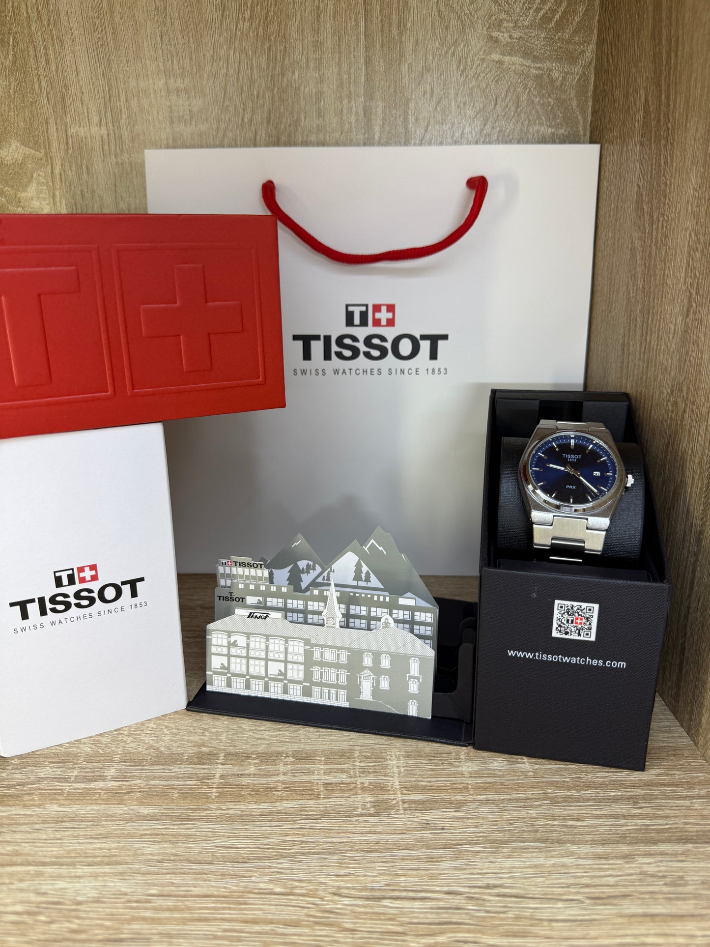 TISSOT ACIER COFFRET