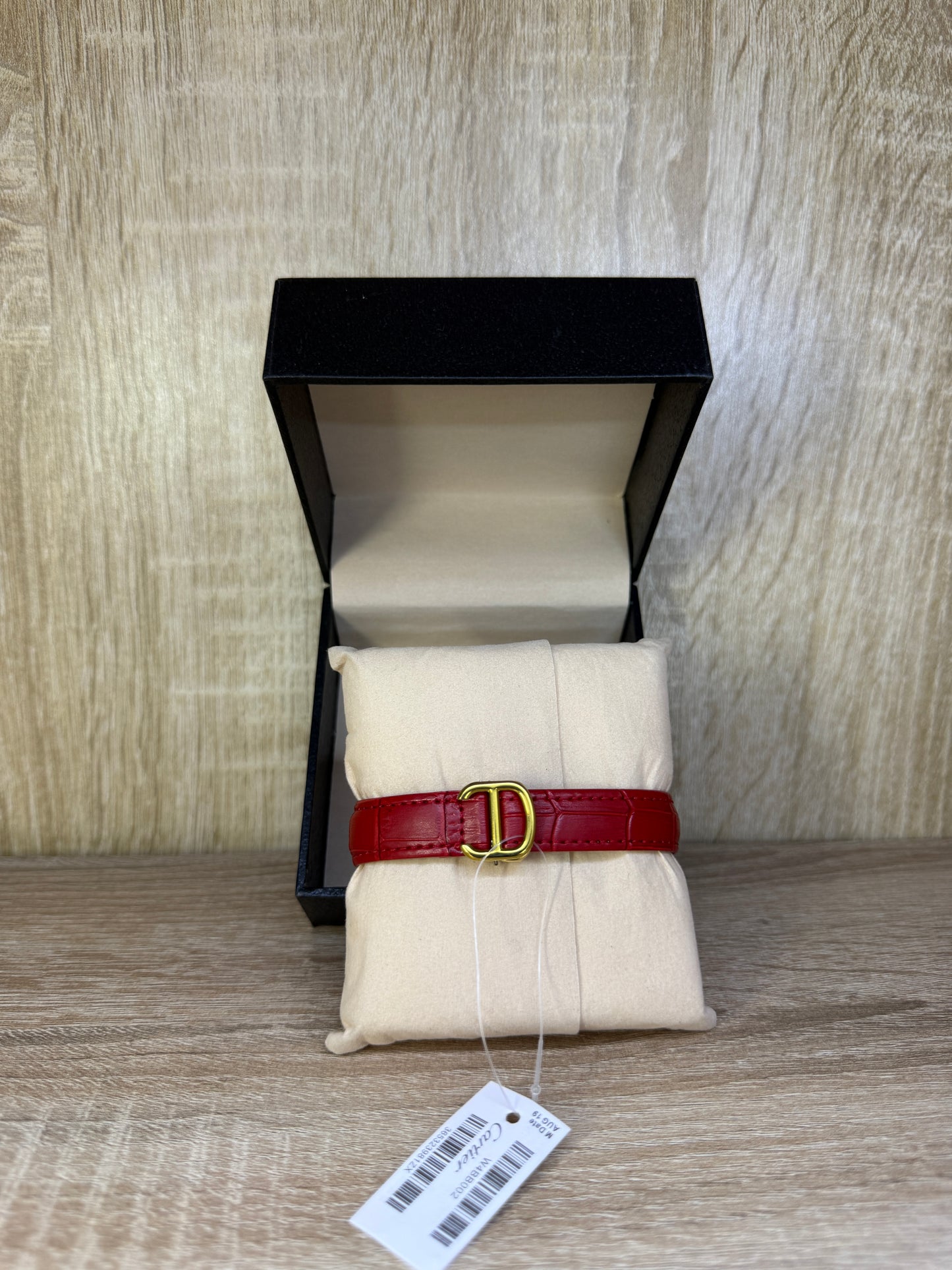 CARTIER FEMMES TANK MUST BORDEAUX BOITE SIMPLE