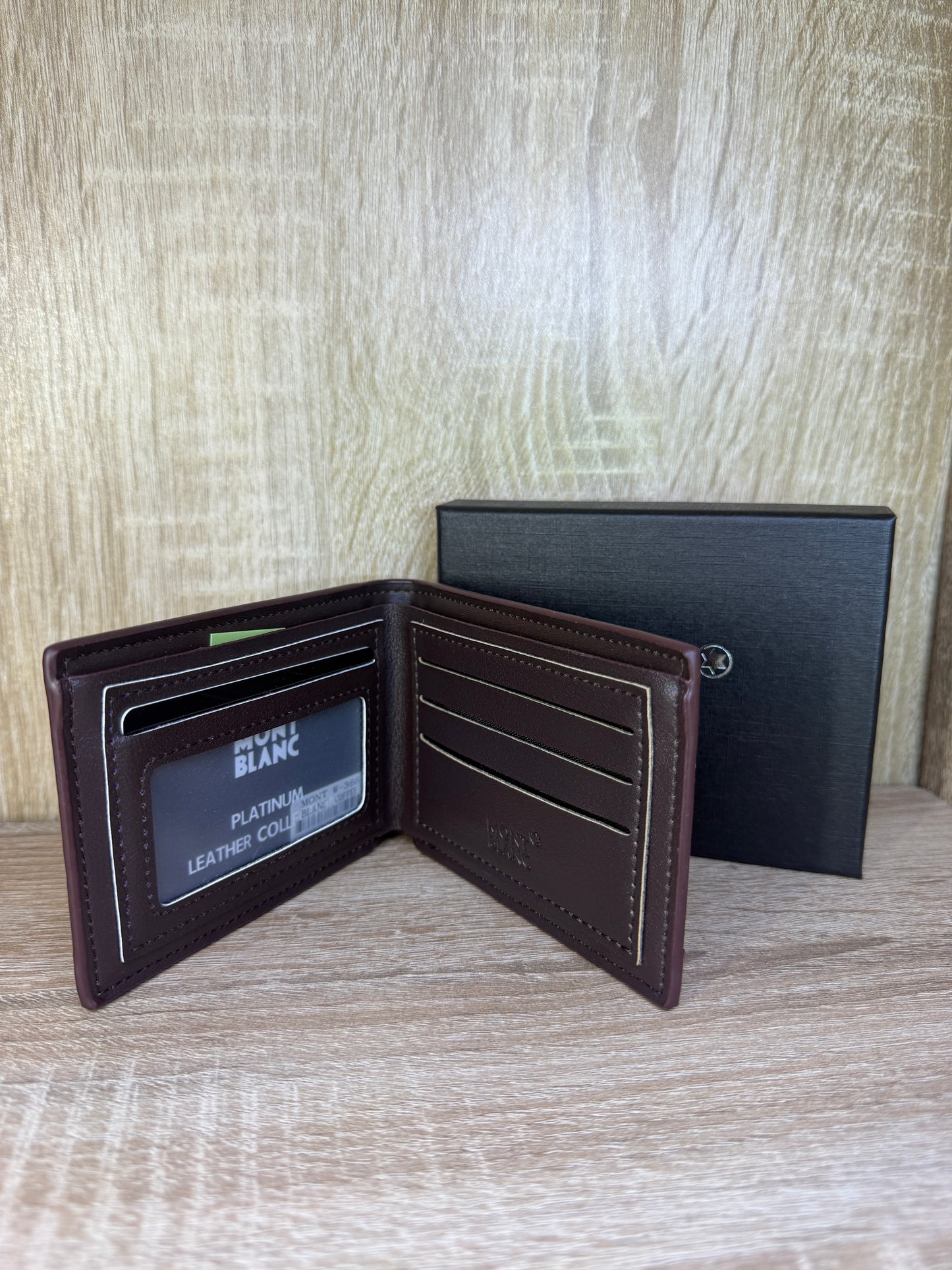 PORTE MONNAIE MONTBLANC HOMMES 2 MARRON