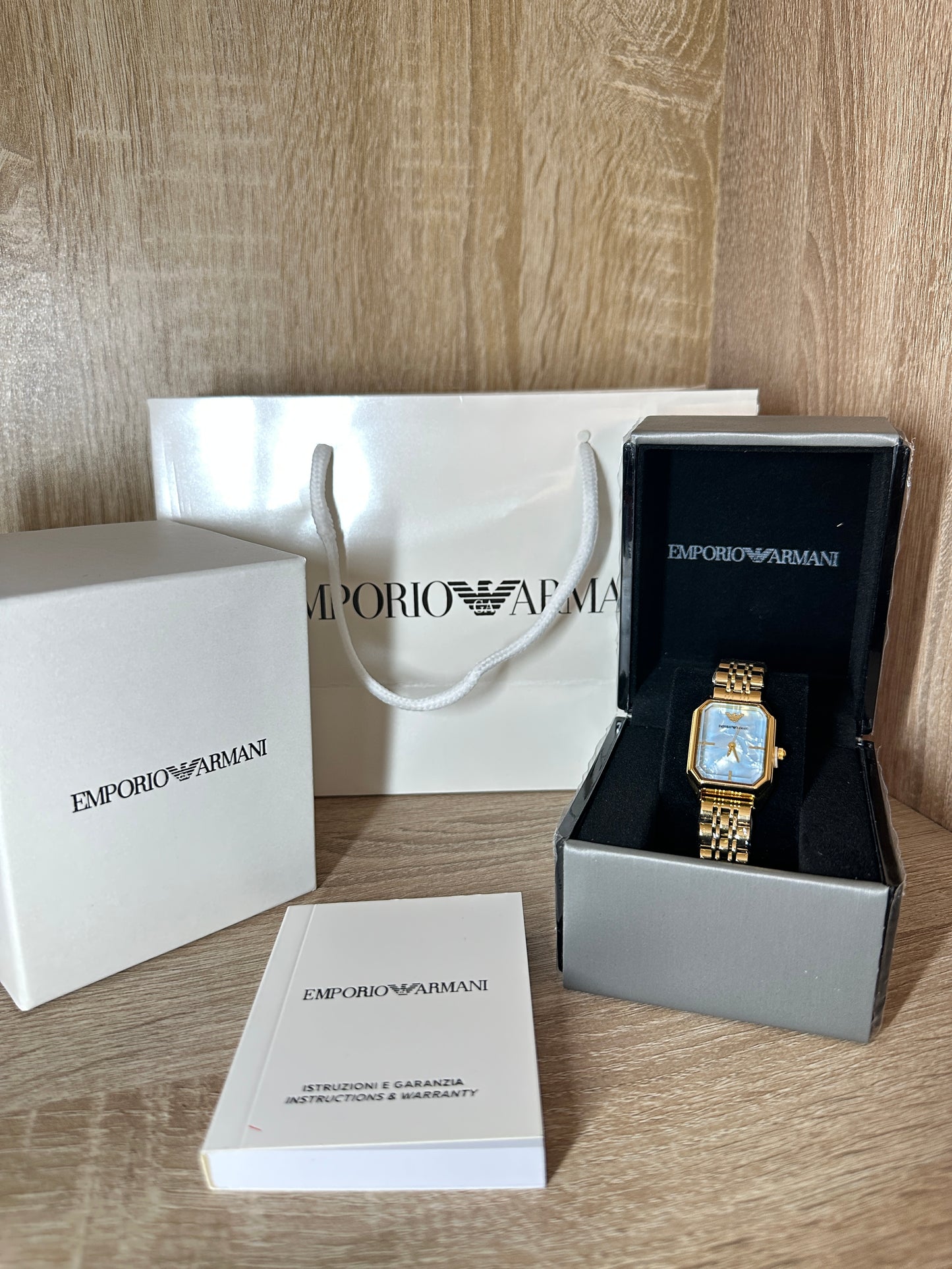 EMPORIO ARMANI FEMMES RECTANGULAIRE FULL PACK
