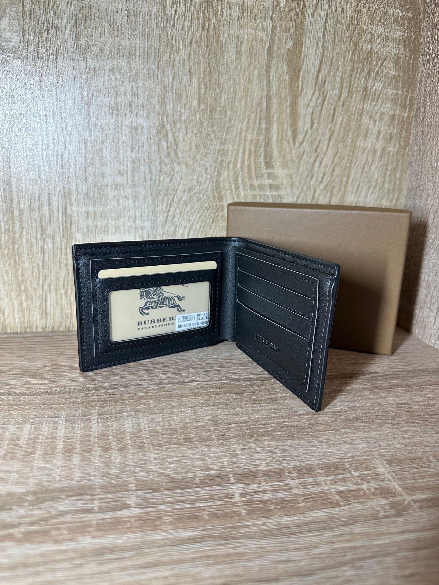 PORTE MONNAIE BURBERRY NOIR HOMMES