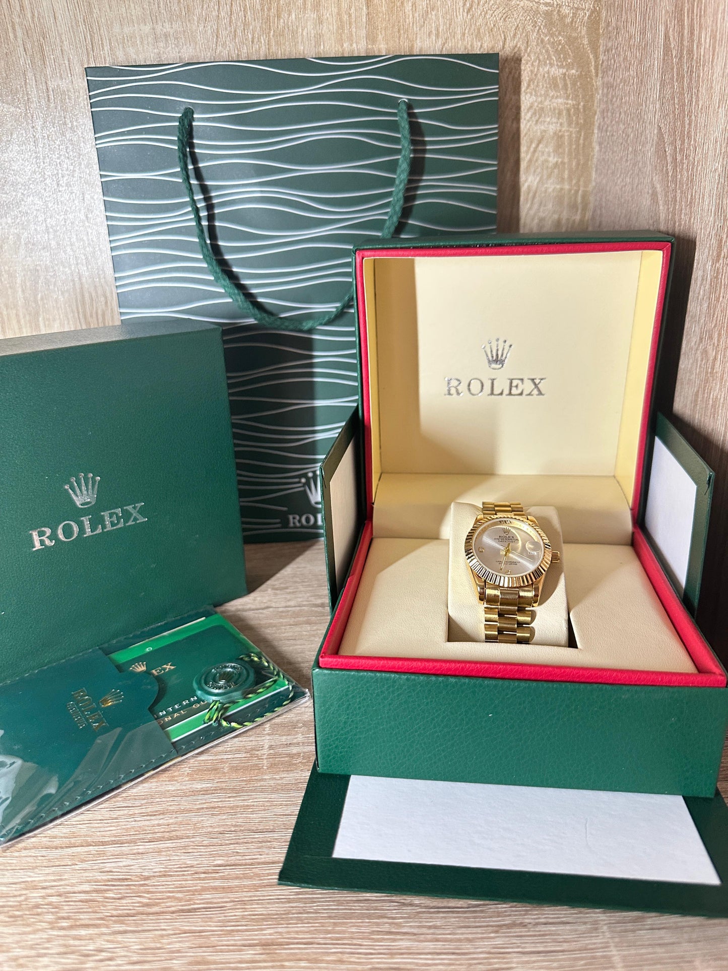 ROLEX FEMMES 18 COFFRET