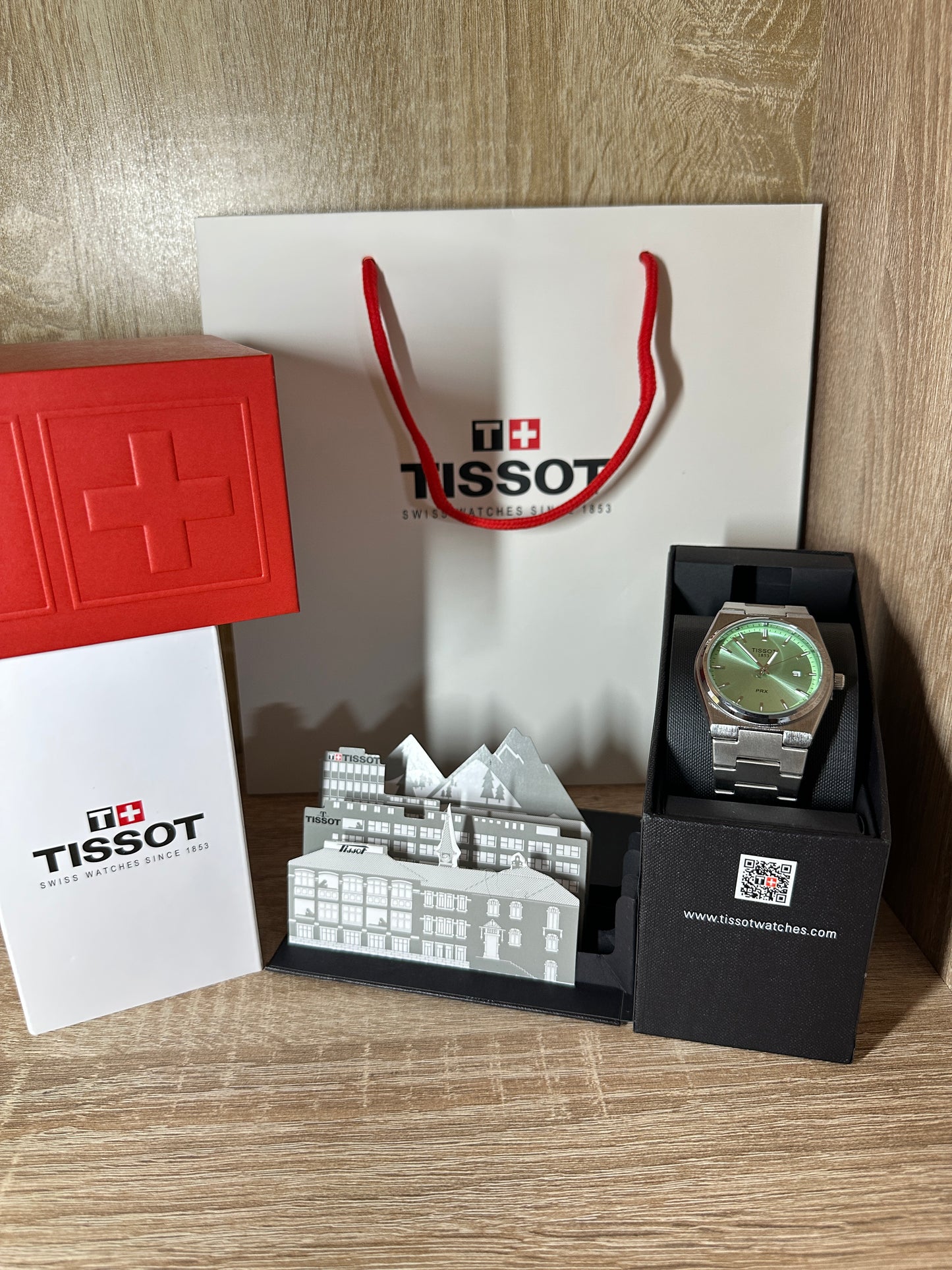 TISSOT ACIER COFFRET