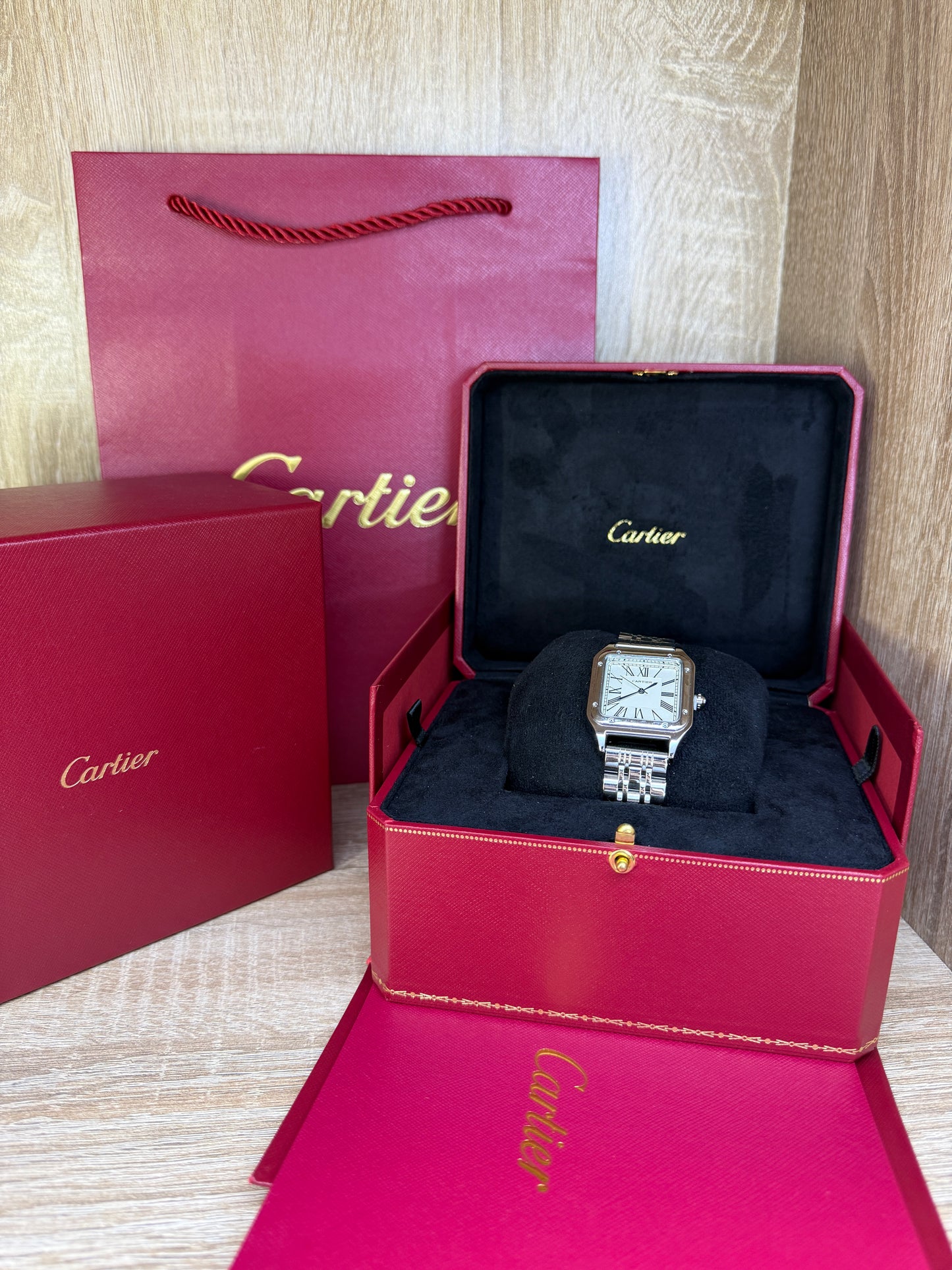 CARTIER SANTOS JUBILEE COFFRET