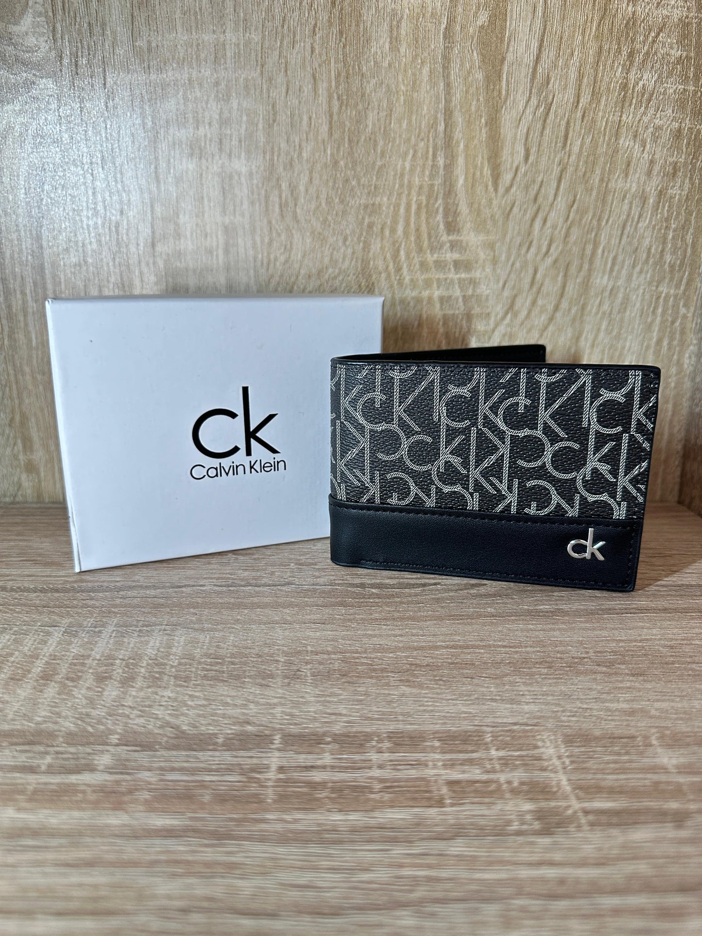 PORTE MONNAIE CK NOIR HOMMES