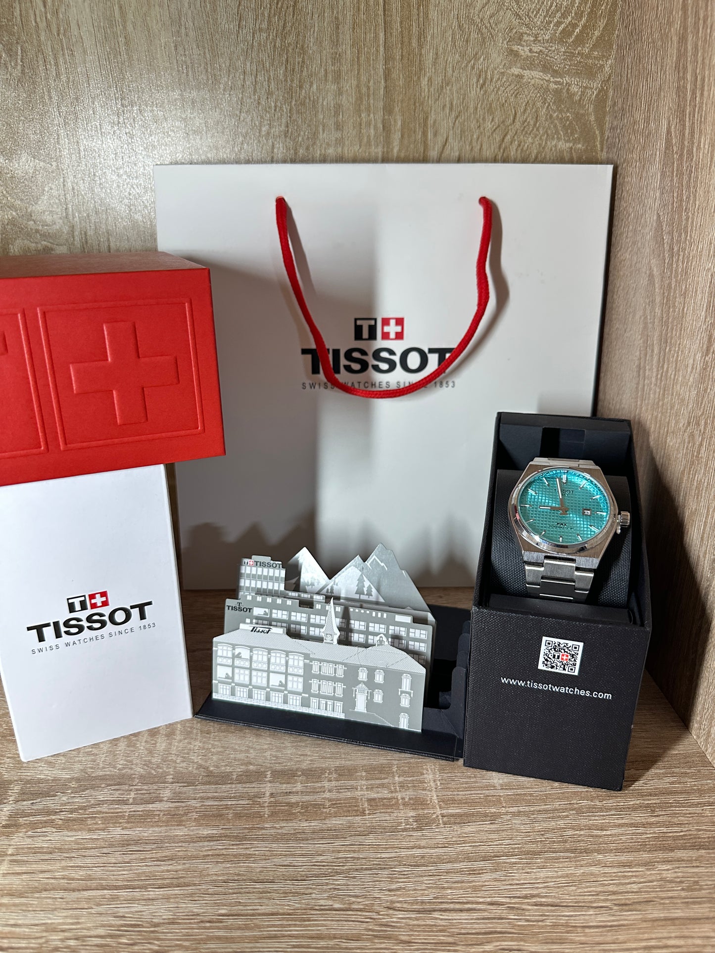 TISSOT ACIER TIFFANY COFFRET