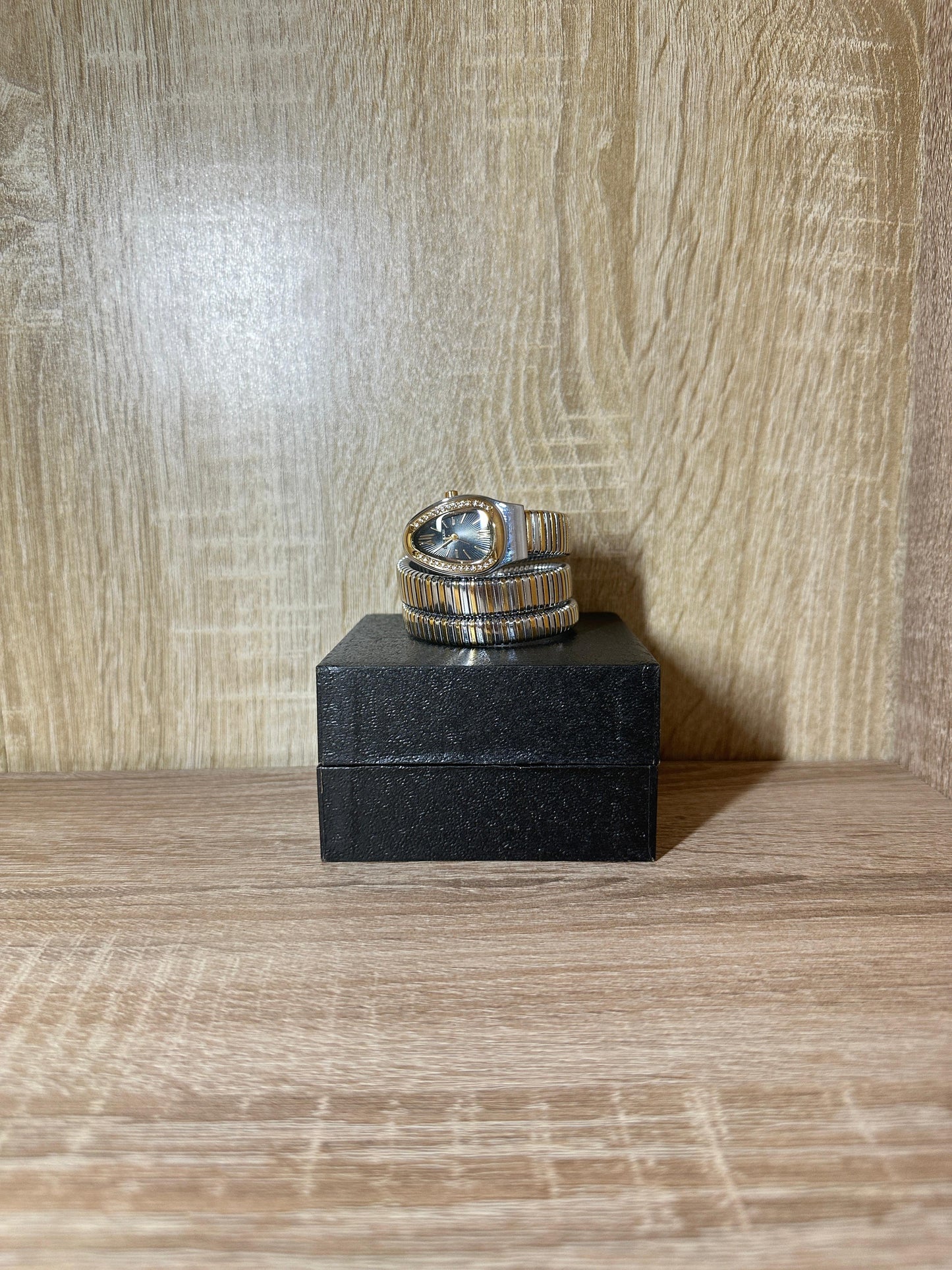 BVLGARI SERPENTI DOUBLE BRACELET DIAMONDS BOITE SIMPLE